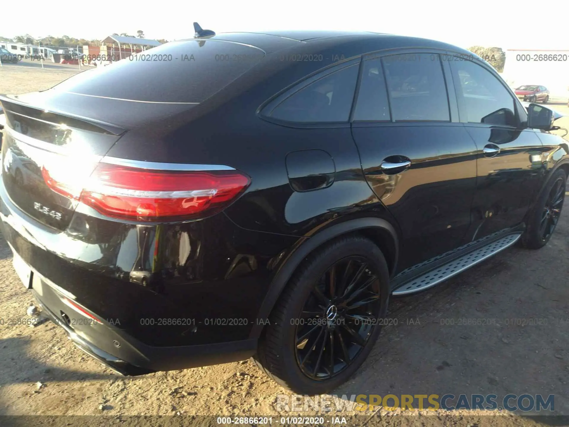 4 fotografías del automóvil dañado 4JGED6EB1KA139635 MERCEDES-BENZ GLE COUPE 2019