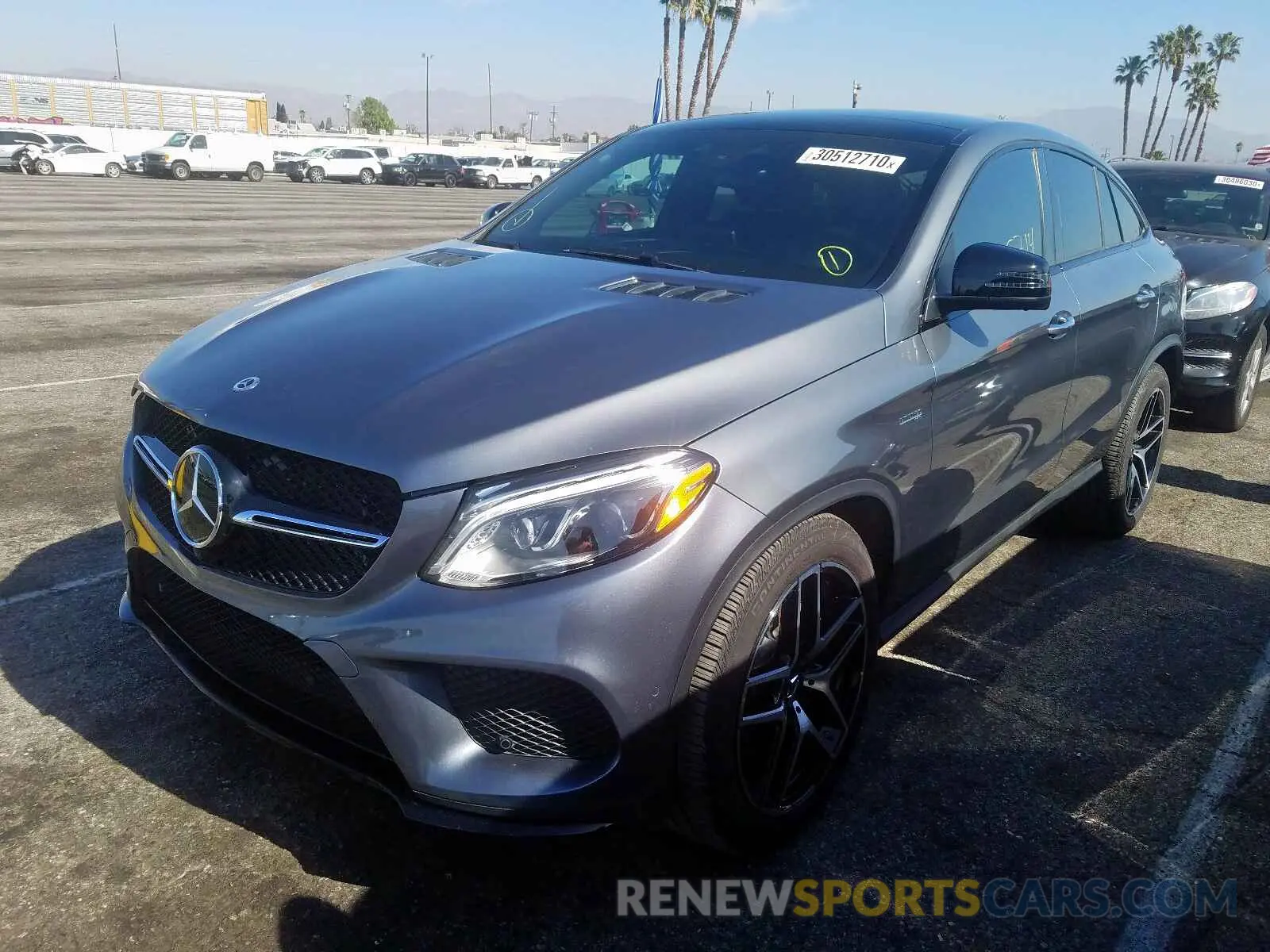 2 fotografías del automóvil dañado 4JGED6EB2KA142592 MERCEDES-BENZ GLE COUPE 2019