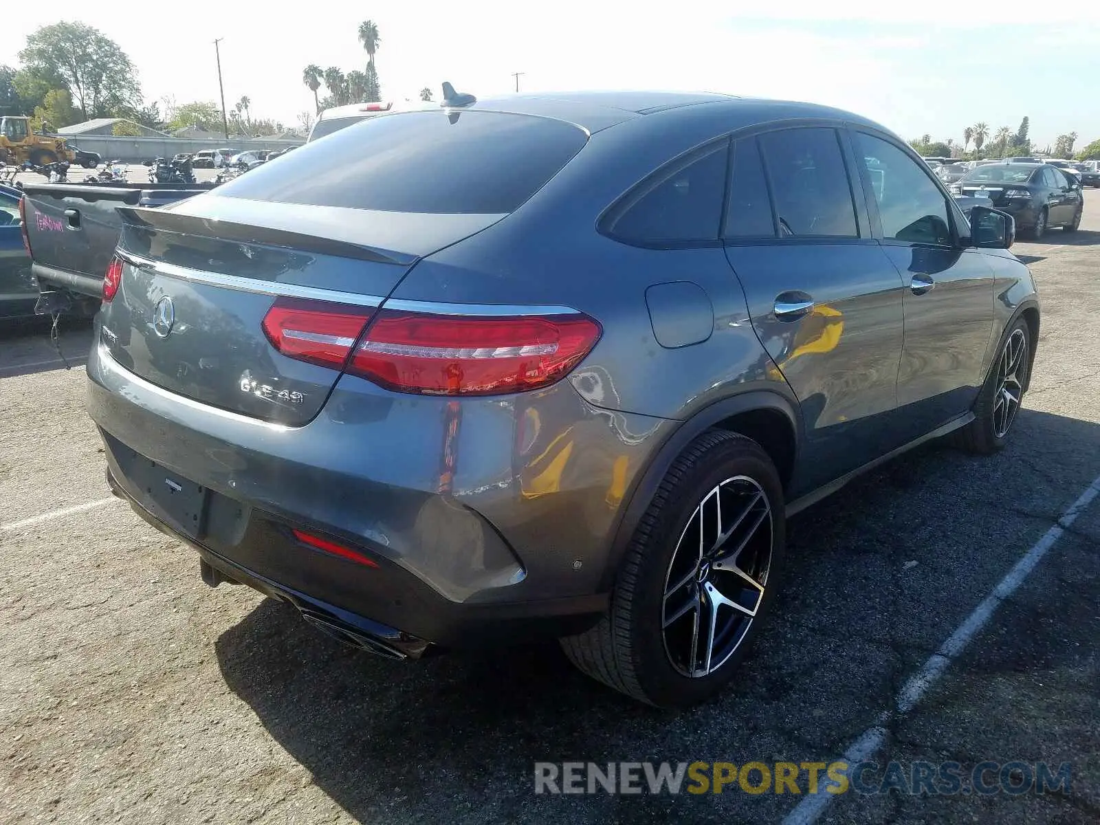 4 fotografías del automóvil dañado 4JGED6EB2KA142592 MERCEDES-BENZ GLE COUPE 2019