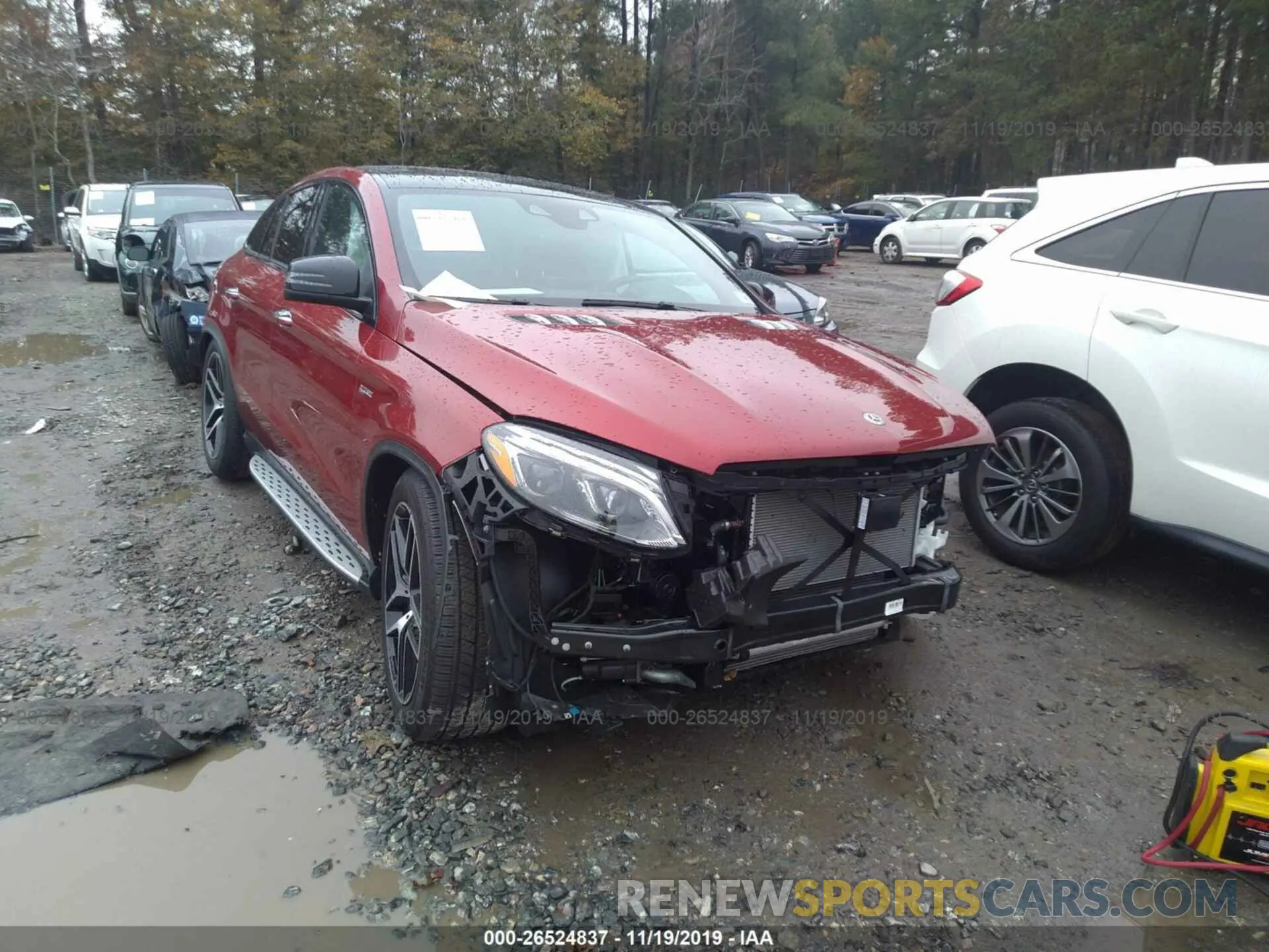 1 fotografías del automóvil dañado 4JGED6EB2KA151891 MERCEDES-BENZ GLE COUPE 2019
