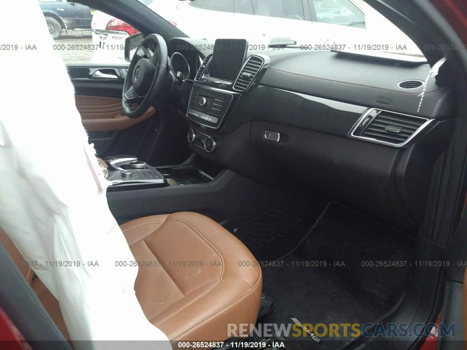 5 fotografías del automóvil dañado 4JGED6EB2KA151891 MERCEDES-BENZ GLE COUPE 2019