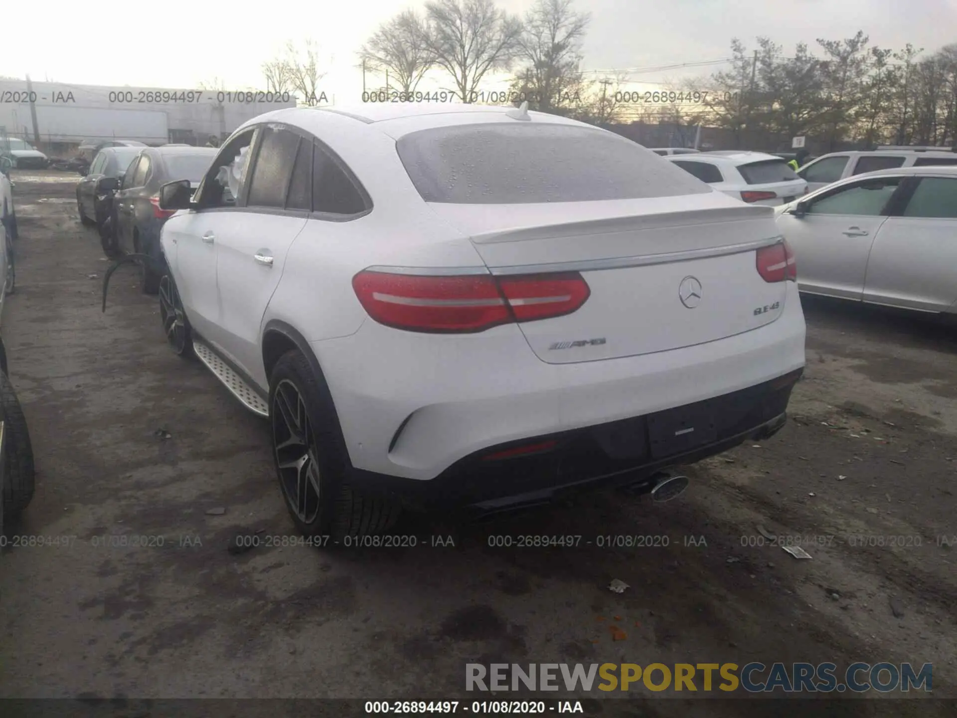 3 fotografías del automóvil dañado 4JGED6EB5KA142876 MERCEDES-BENZ GLE COUPE 2019
