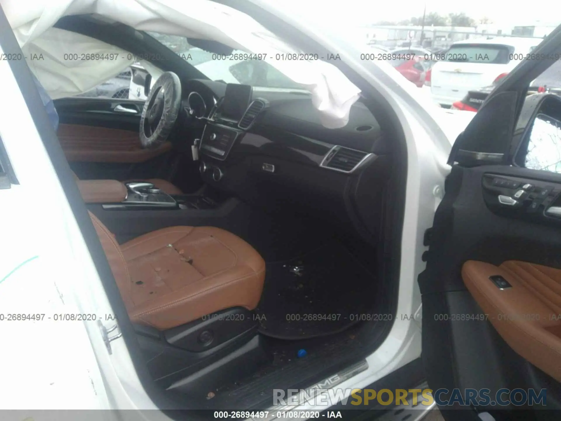 5 fotografías del automóvil dañado 4JGED6EB5KA142876 MERCEDES-BENZ GLE COUPE 2019