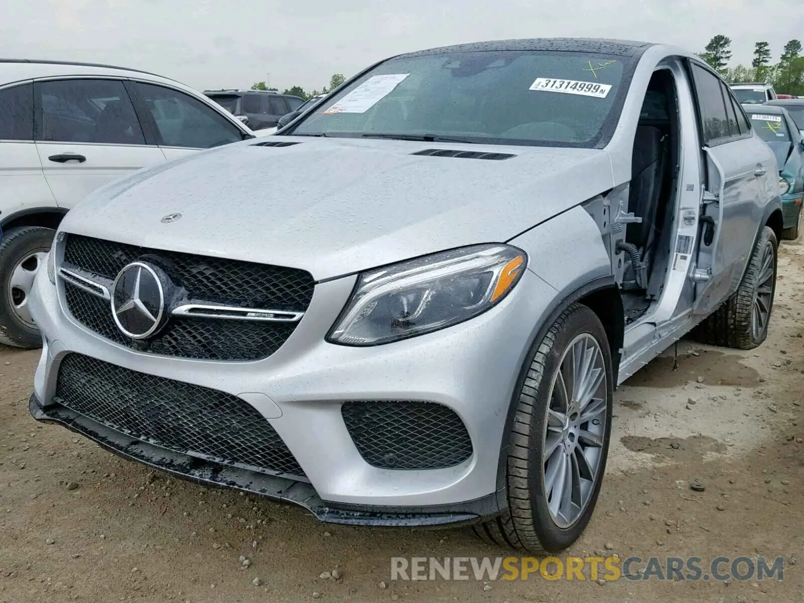 2 fotografías del automóvil dañado 4JGED6EB7KA142460 MERCEDES-BENZ GLE COUPE 2019