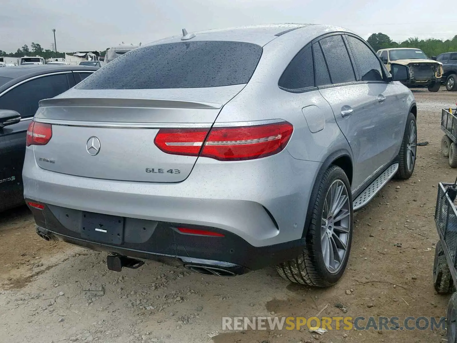 4 fotografías del automóvil dañado 4JGED6EB7KA142460 MERCEDES-BENZ GLE COUPE 2019