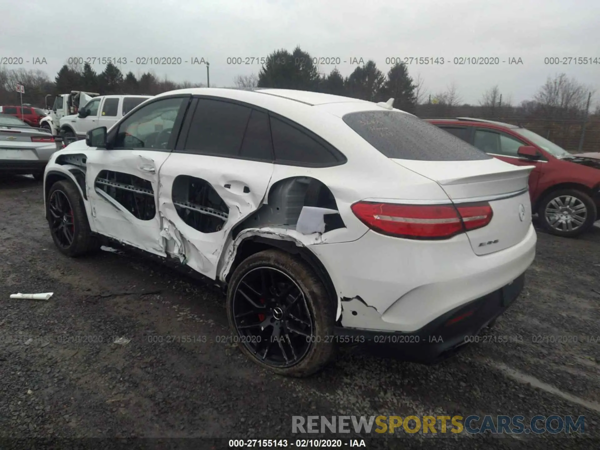 3 fotografías del automóvil dañado 4JGED7FB0KA138979 MERCEDES-BENZ GLE COUPE 2019