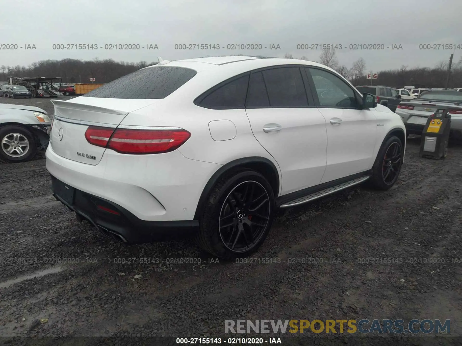 4 fotografías del automóvil dañado 4JGED7FB0KA138979 MERCEDES-BENZ GLE COUPE 2019