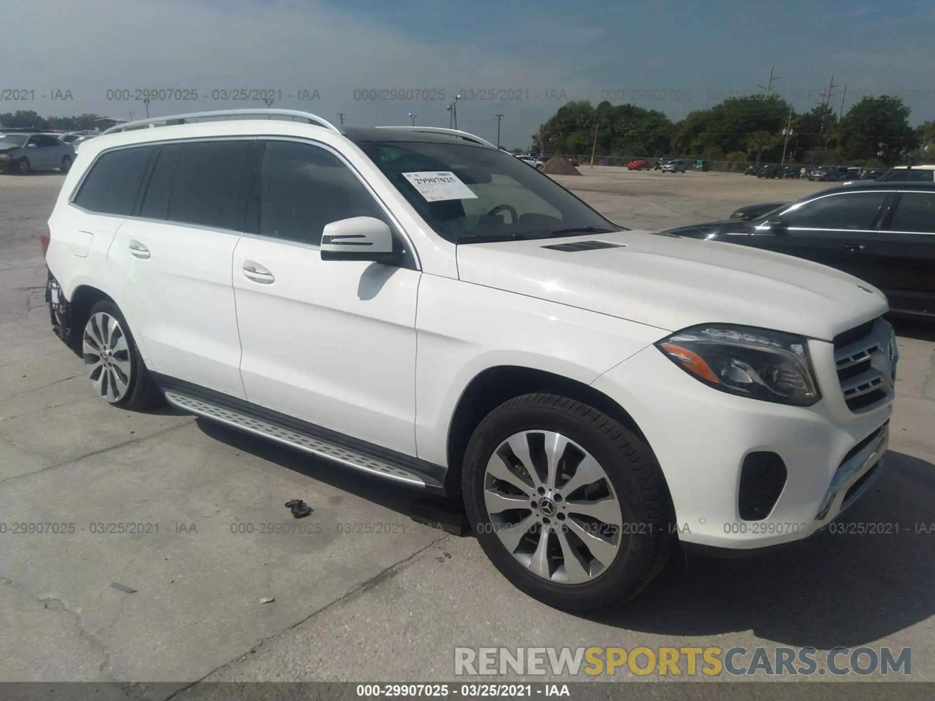 1 fotografías del automóvil dañado 4JGDF6EE0KB231569 MERCEDES-BENZ GLS 2019