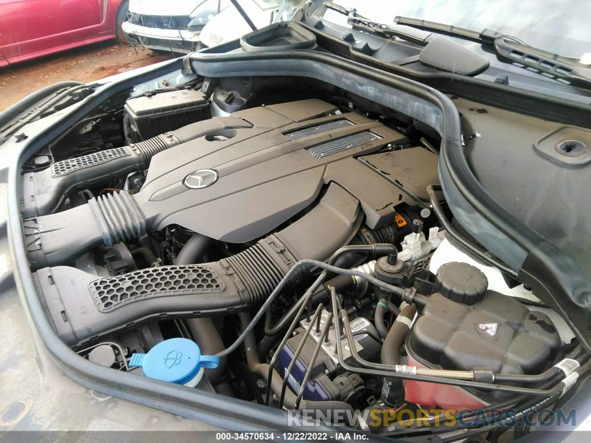 10 fotografías del automóvil dañado 4JGDF6EE2KB230875 MERCEDES-BENZ GLS 2019