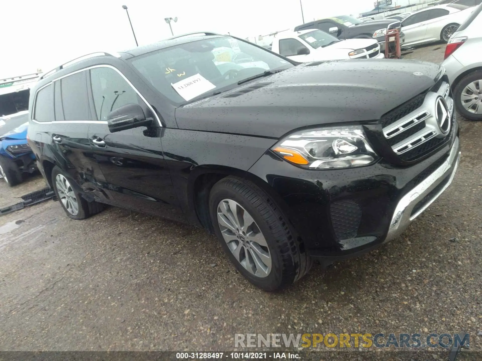 1 fotografías del automóvil dañado 4JGDF6EE2KB239429 MERCEDES-BENZ GLS 2019