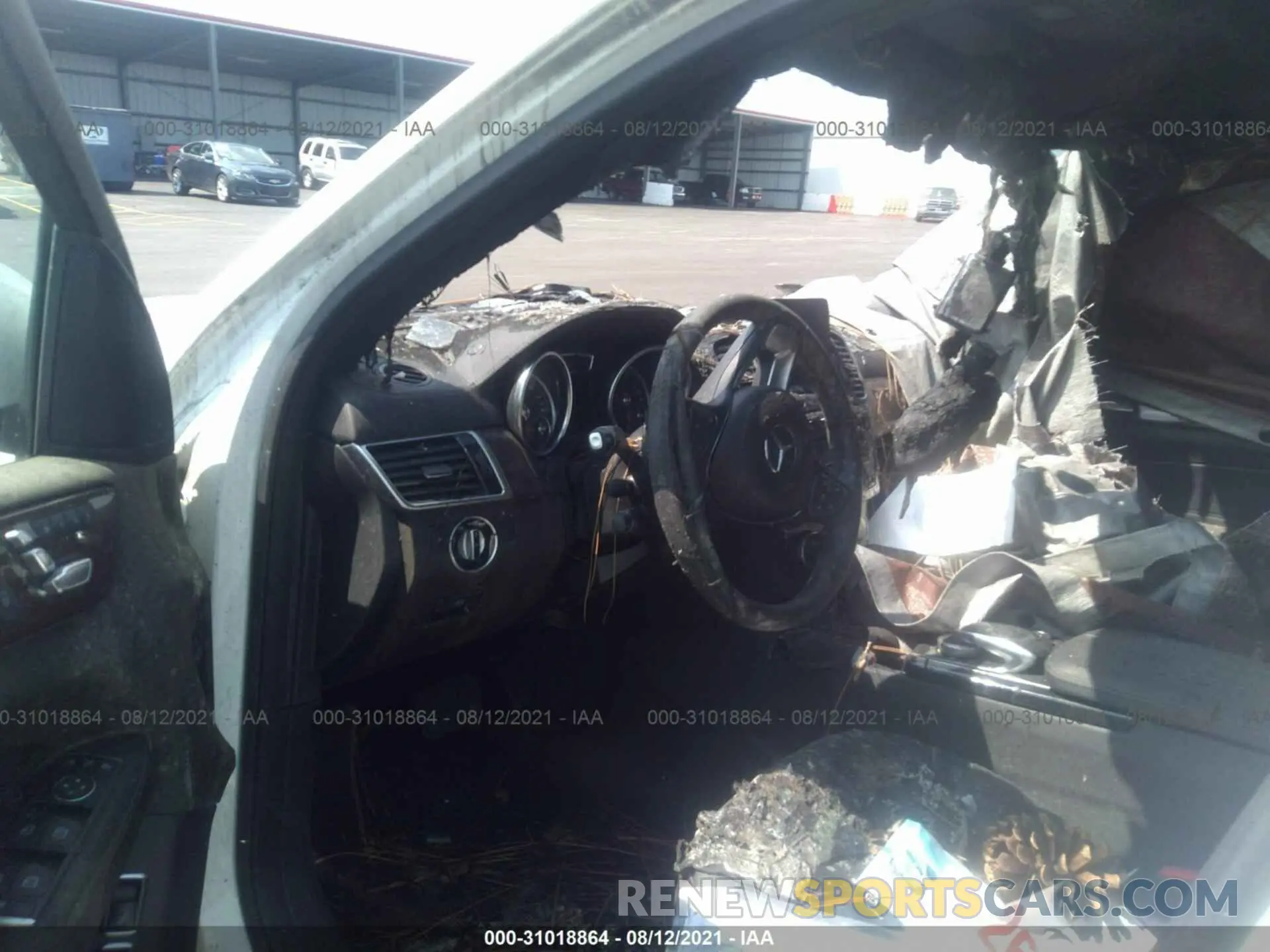5 fotografías del automóvil dañado 4JGDF6EE5KB225718 MERCEDES-BENZ GLS 2019