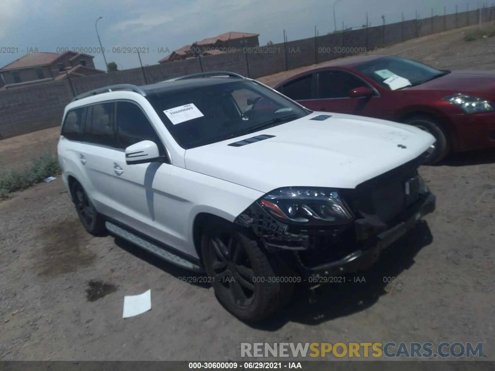 1 fotografías del automóvil dañado 4JGDF6EE5KB240882 MERCEDES-BENZ GLS 2019