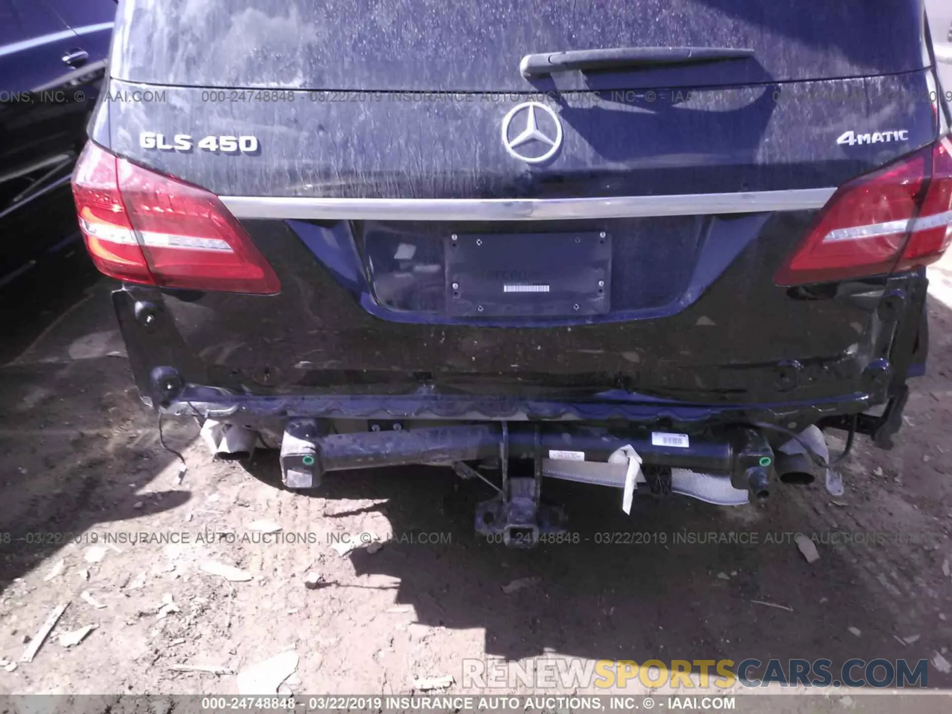 6 fotografías del automóvil dañado 4JGDF6EE8KB207911 MERCEDES-BENZ GLS 2019
