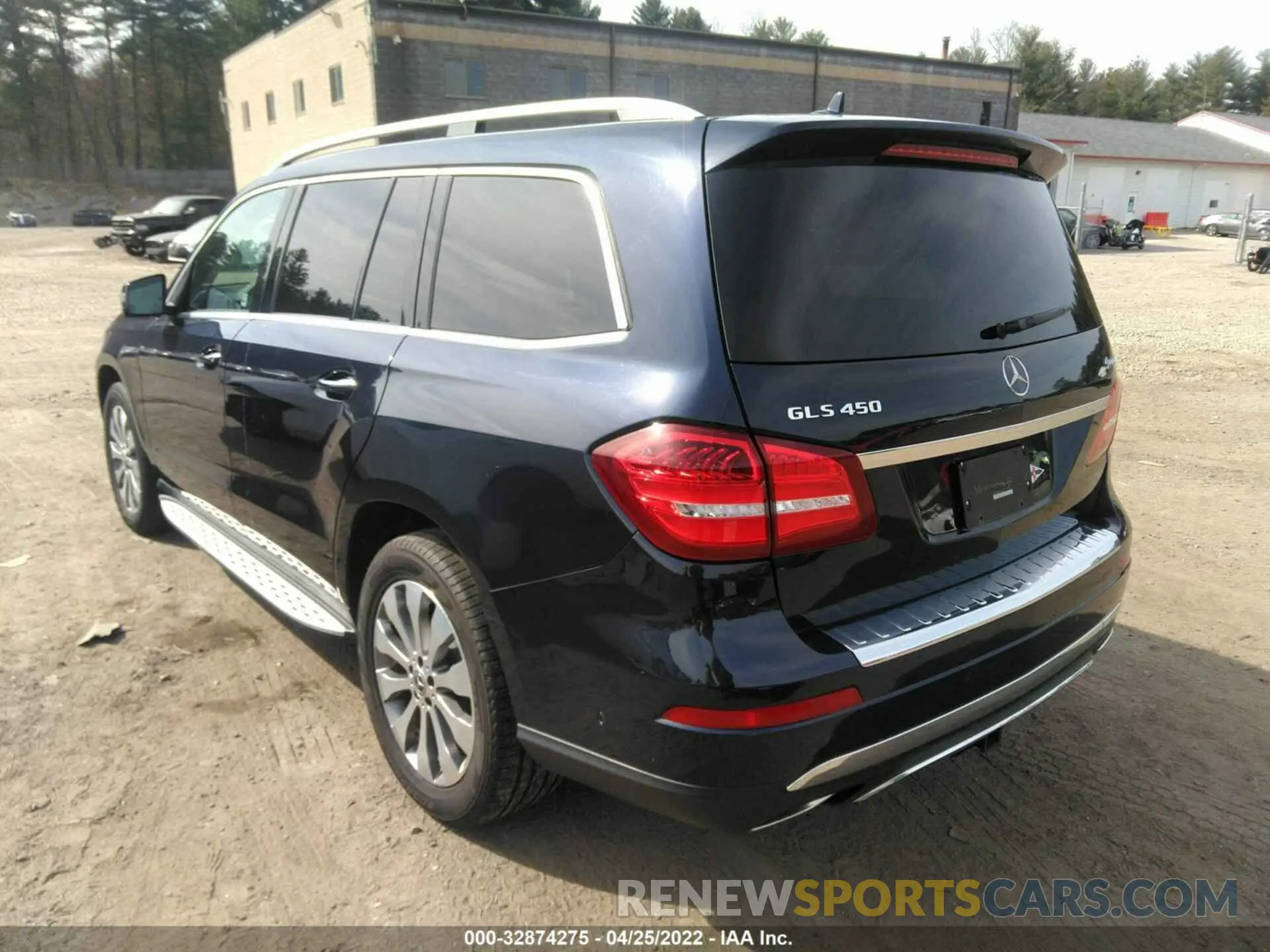 3 fotografías del automóvil dañado 4JGDF6EEXKB191937 MERCEDES-BENZ GLS 2019