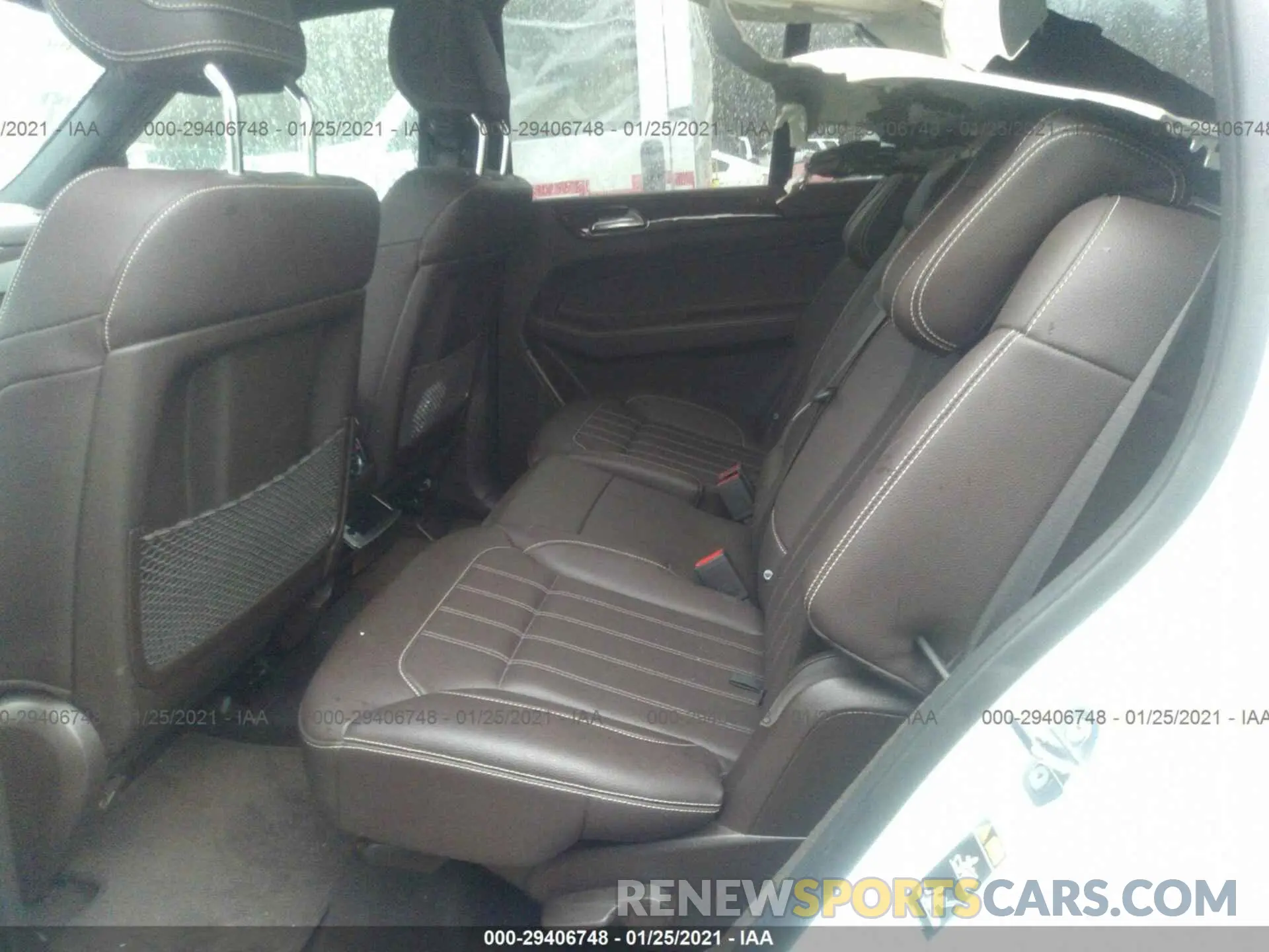 8 fotografías del automóvil dañado 4JGDF6EEXKB220191 MERCEDES-BENZ GLS 2019