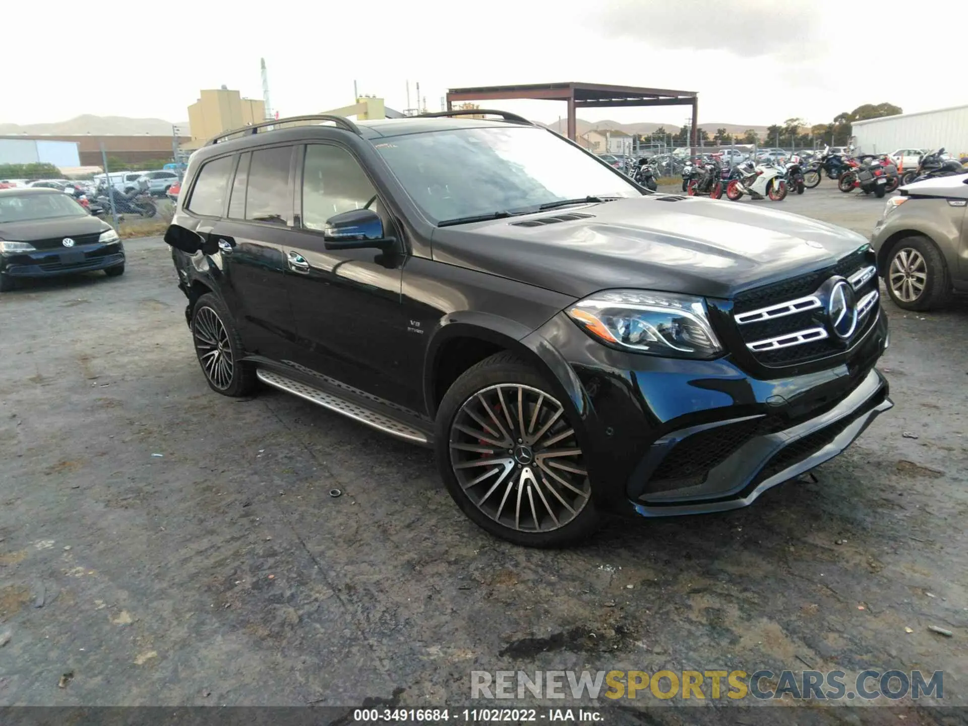 1 fotografías del automóvil dañado 4JGDF7FE5KB229434 MERCEDES-BENZ GLS 2019