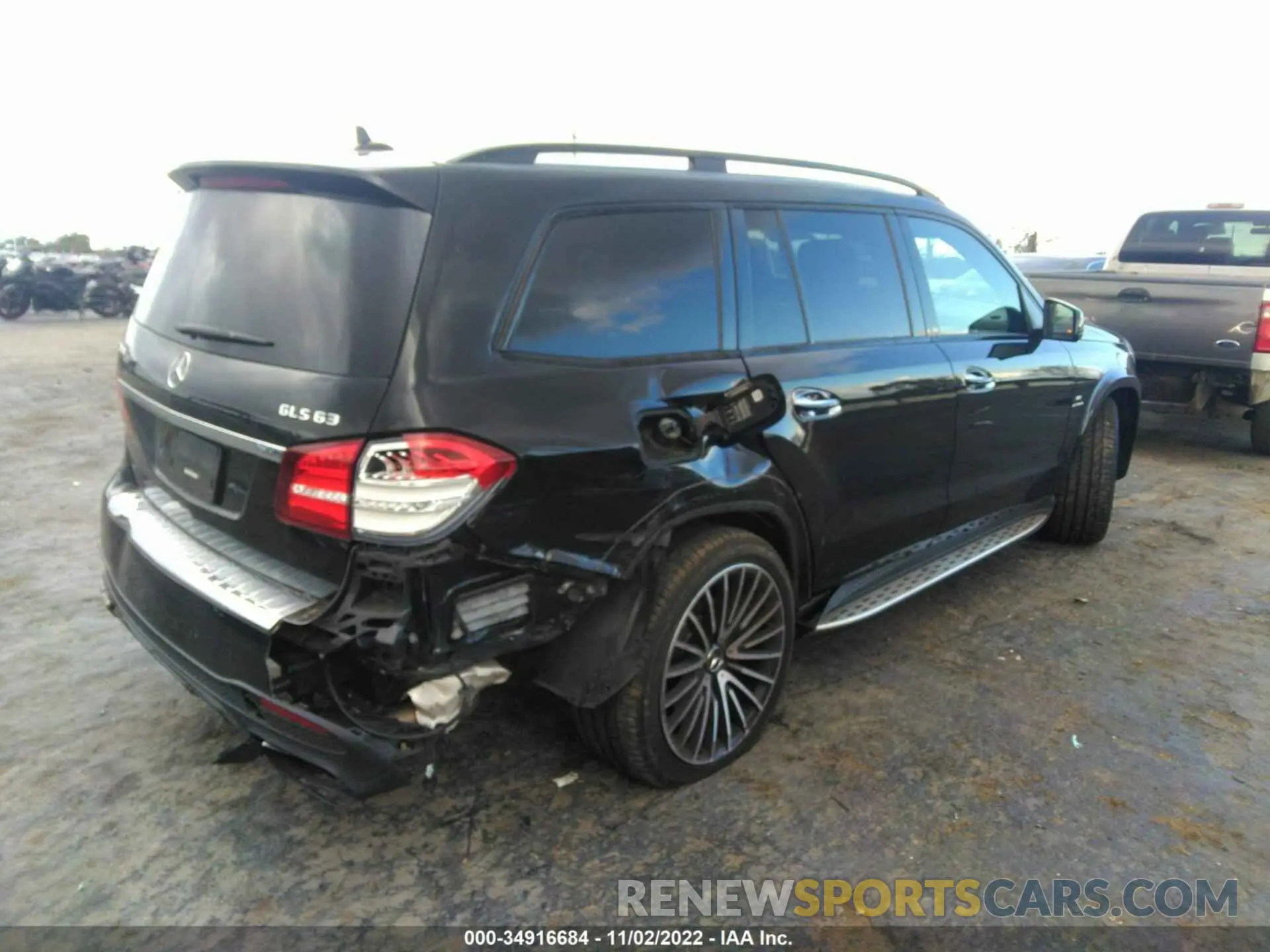 4 fotografías del automóvil dañado 4JGDF7FE5KB229434 MERCEDES-BENZ GLS 2019
