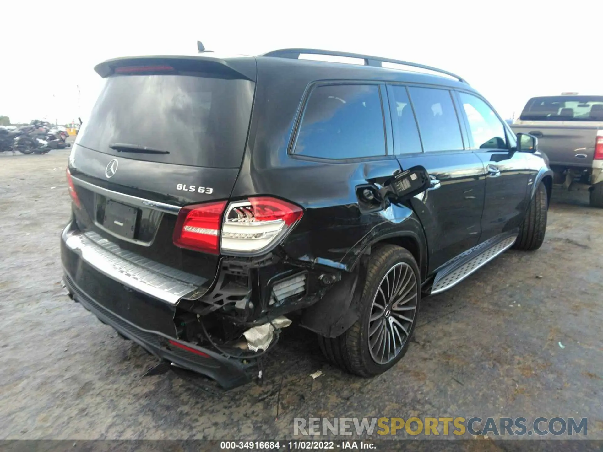 6 fotografías del automóvil dañado 4JGDF7FE5KB229434 MERCEDES-BENZ GLS 2019