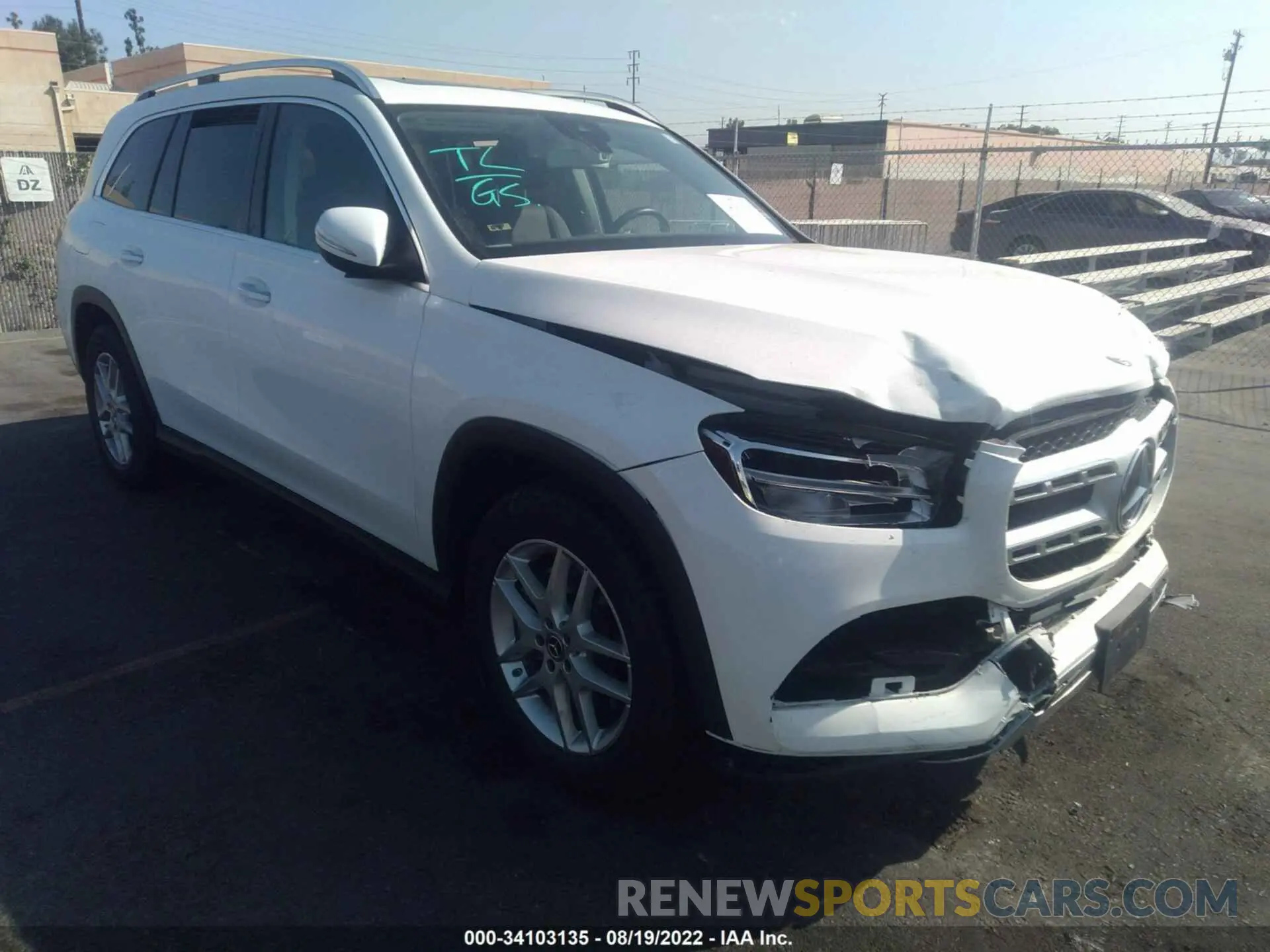 1 fotografías del automóvil dañado 4JGFF5KE1LA062144 MERCEDES-BENZ GLS 2020