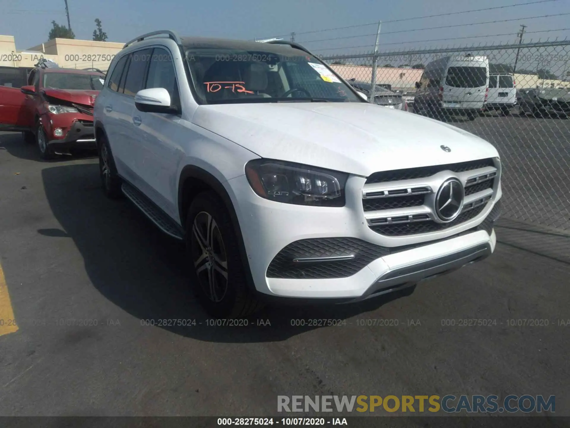 1 fotografías del automóvil dañado 4JGFF5KE2LA101890 MERCEDES-BENZ GLS 2020