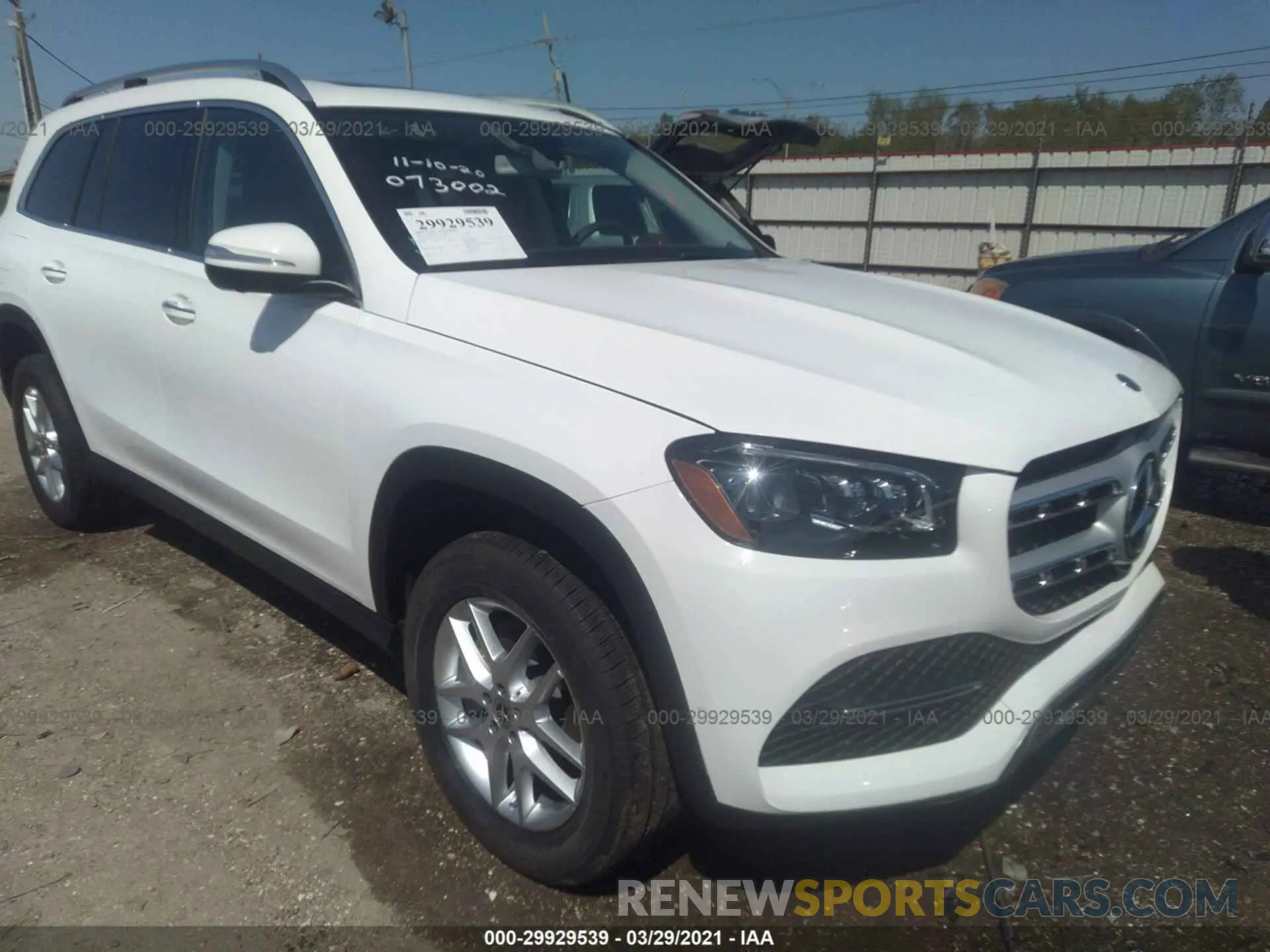 1 fotografías del automóvil dañado 4JGFF5KE3LA073002 MERCEDES-BENZ GLS 2020