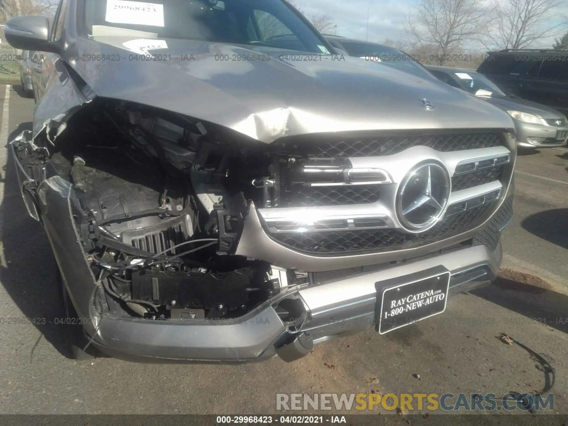 6 fotografías del automóvil dañado 4JGFF5KE3LA142156 MERCEDES-BENZ GLS 2020