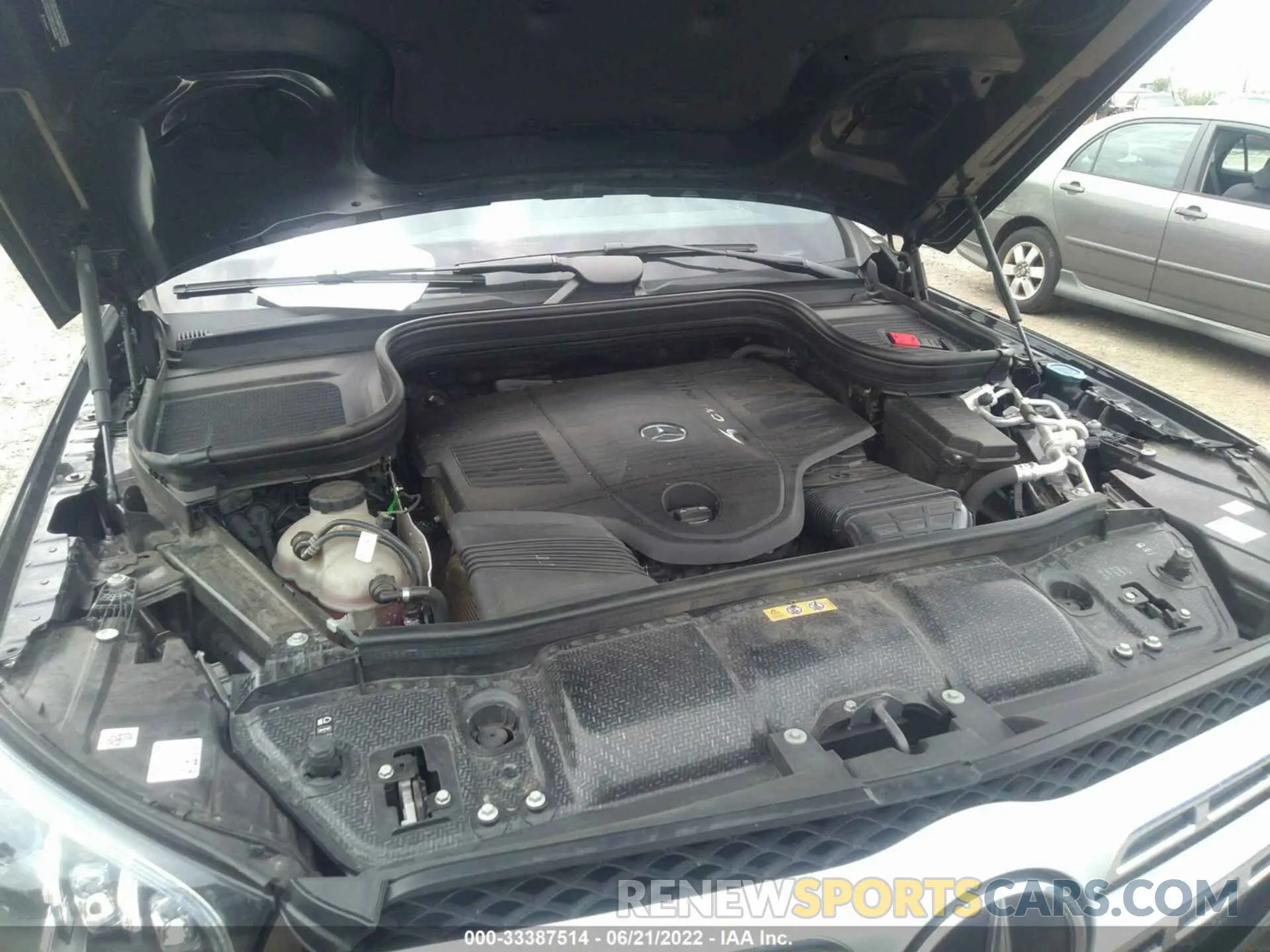10 fotografías del automóvil dañado 4JGFF5KE3LA228597 MERCEDES-BENZ GLS 2020