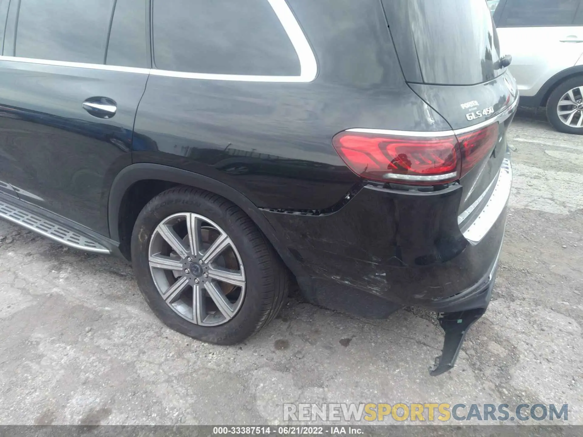 12 fotografías del automóvil dañado 4JGFF5KE3LA228597 MERCEDES-BENZ GLS 2020