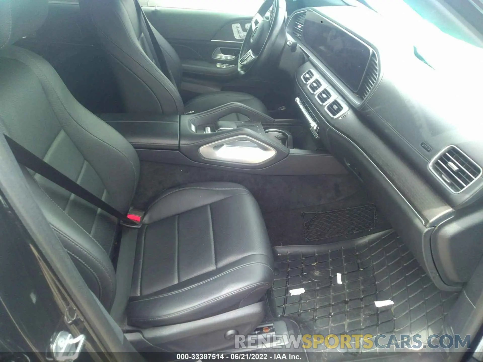 5 fotografías del automóvil dañado 4JGFF5KE3LA228597 MERCEDES-BENZ GLS 2020