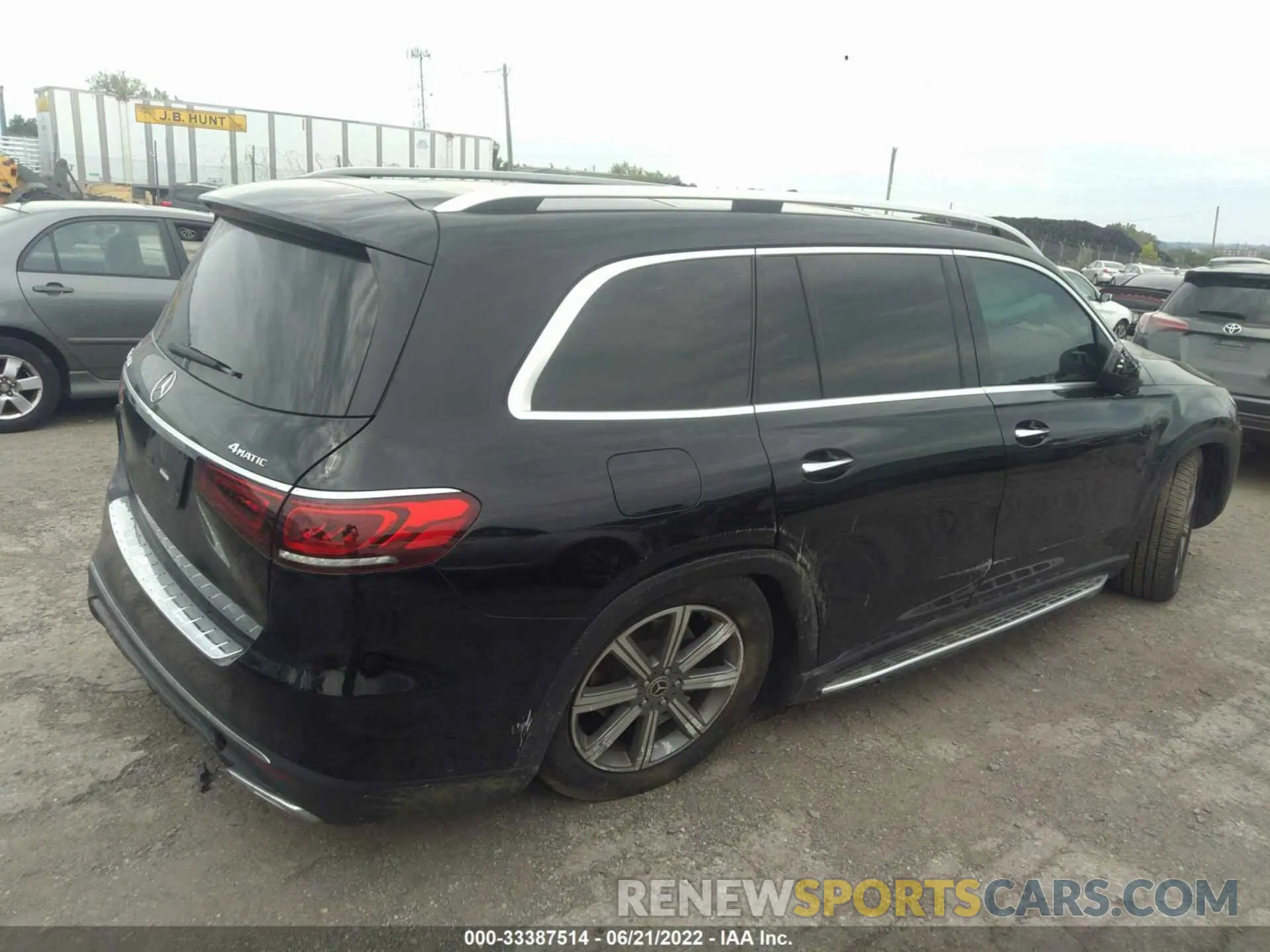 6 fotografías del automóvil dañado 4JGFF5KE3LA228597 MERCEDES-BENZ GLS 2020