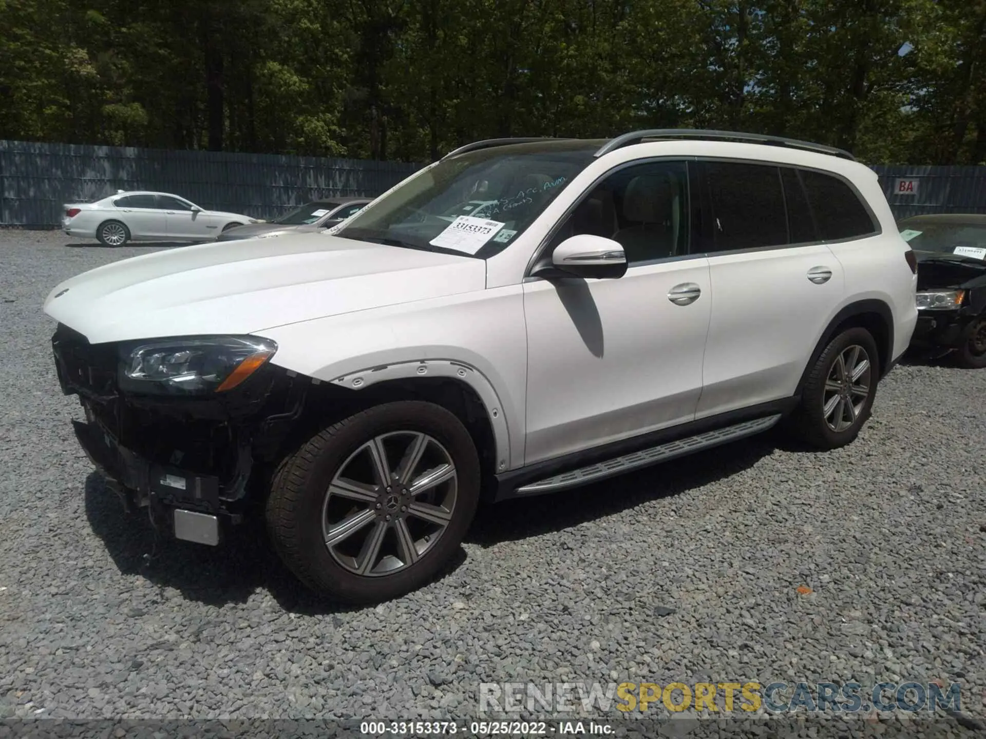 2 fotografías del automóvil dañado 4JGFF5KE4LA213753 MERCEDES-BENZ GLS 2020