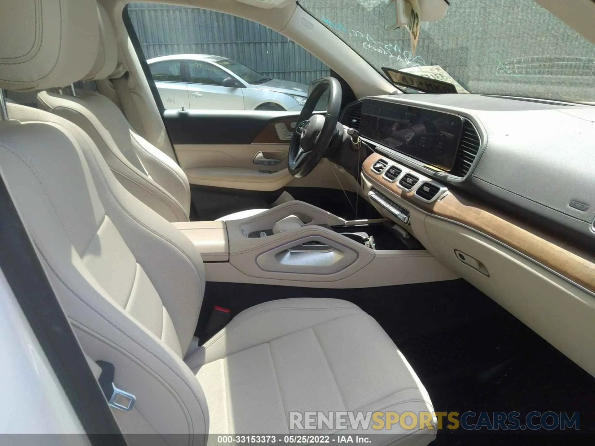 5 fotografías del automóvil dañado 4JGFF5KE4LA213753 MERCEDES-BENZ GLS 2020
