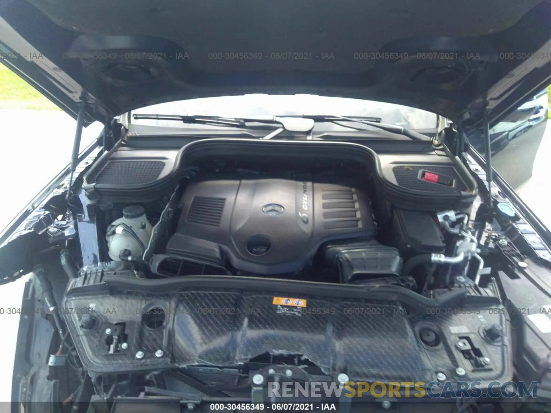10 fotografías del automóvil dañado 4JGFF5KE9LA084151 MERCEDES-BENZ GLS 2020