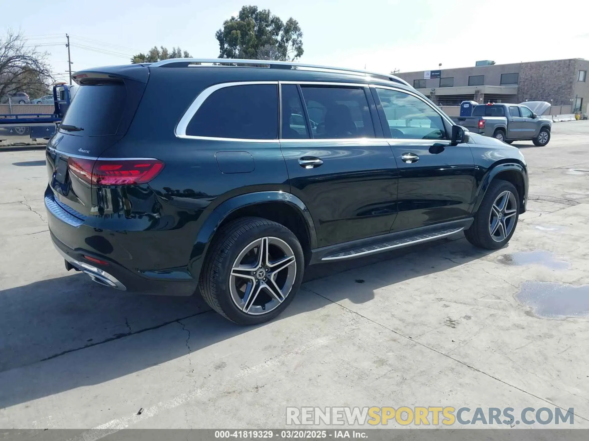 4 fotografías del automóvil dañado 4JGFF5KE3RB102873 MERCEDES-BENZ GLS 2024