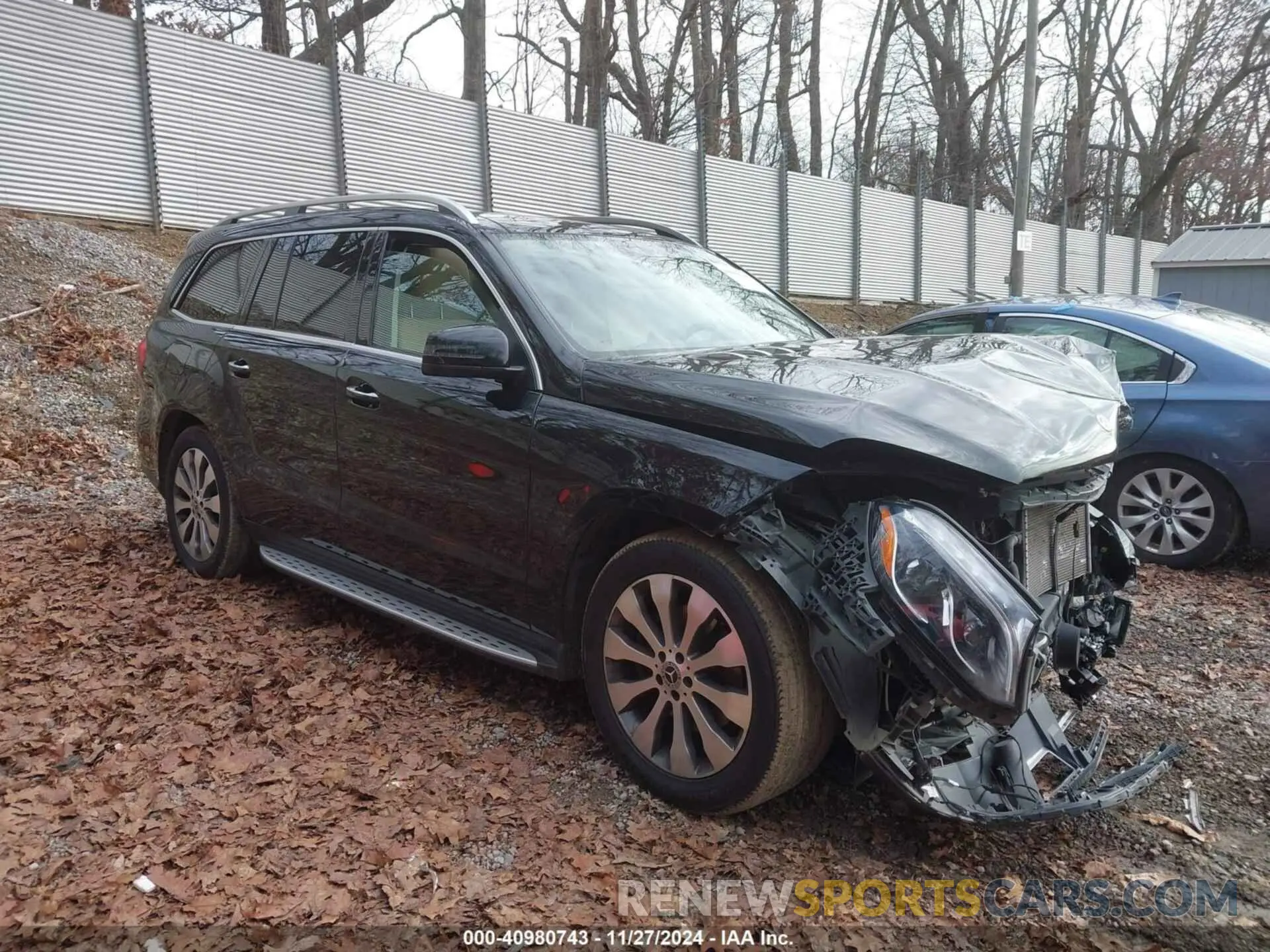 1 fotografías del automóvil dañado 4JGDF6EE1KB225991 MERCEDES-BENZ GLS 450 2019