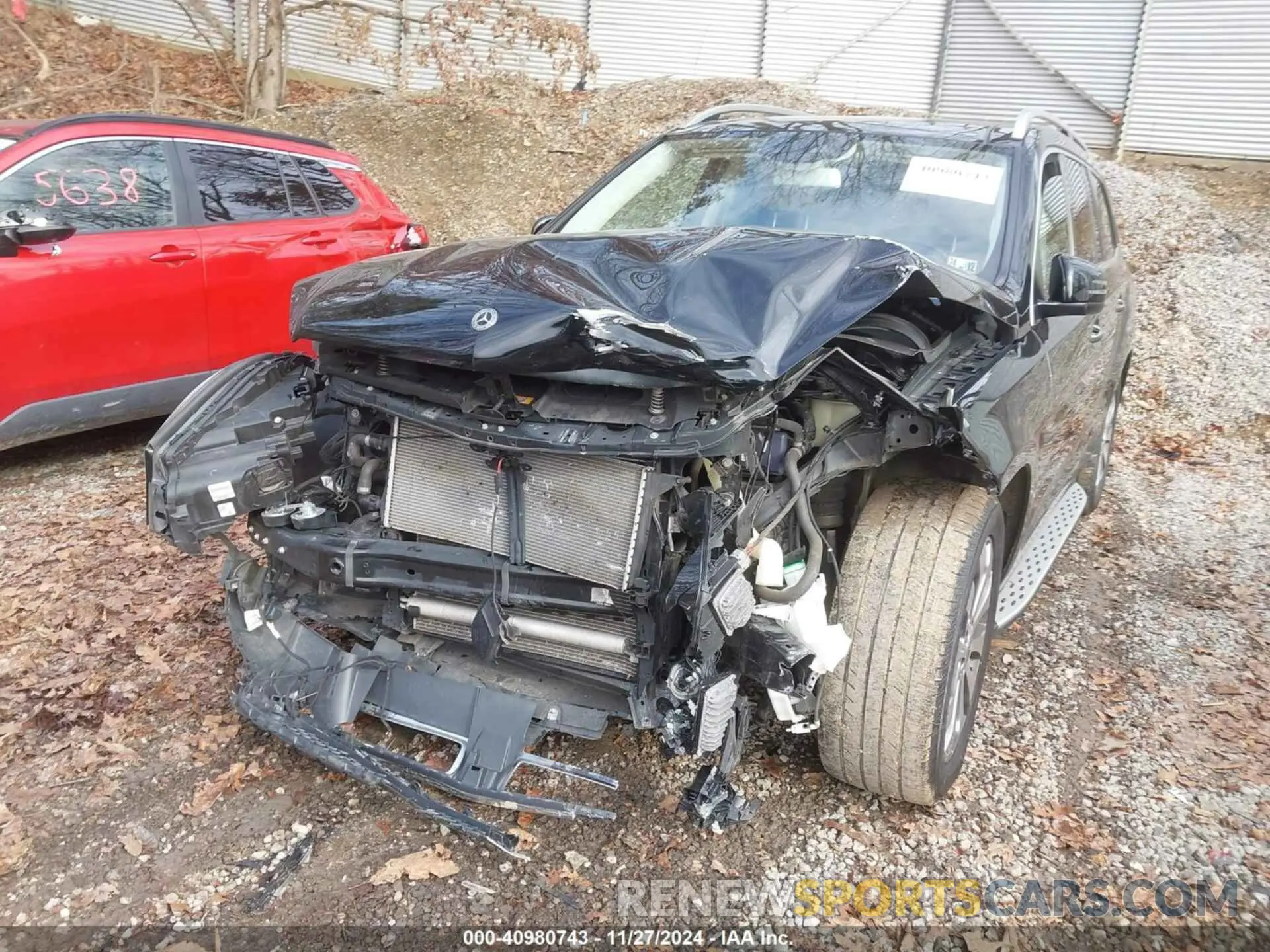 12 fotografías del automóvil dañado 4JGDF6EE1KB225991 MERCEDES-BENZ GLS 450 2019