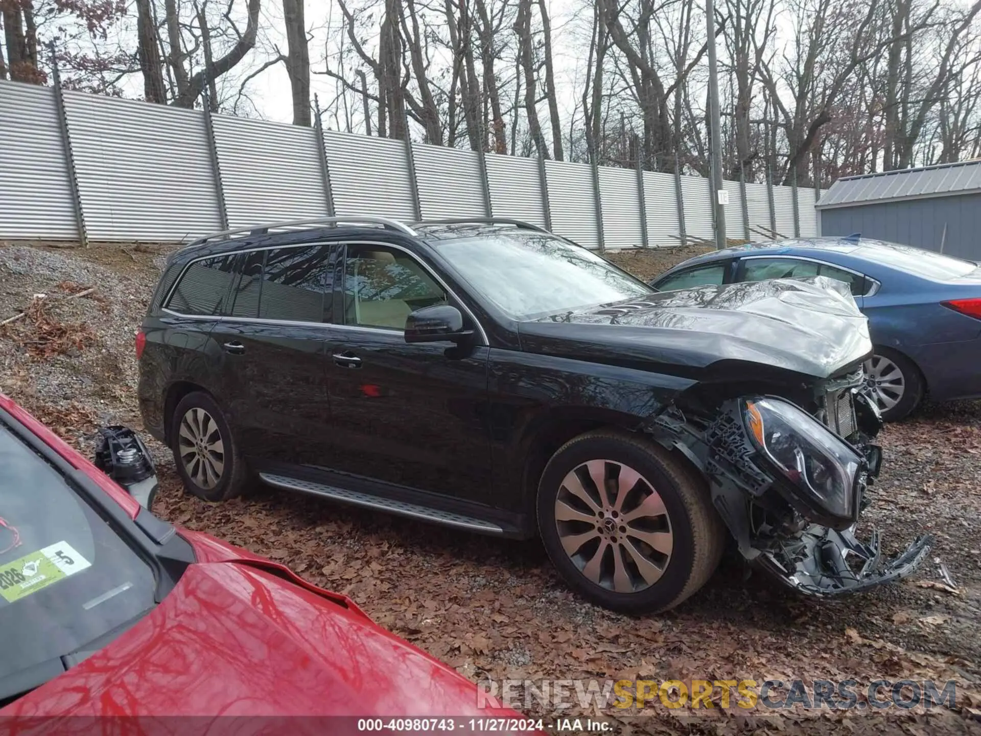 14 fotografías del automóvil dañado 4JGDF6EE1KB225991 MERCEDES-BENZ GLS 450 2019