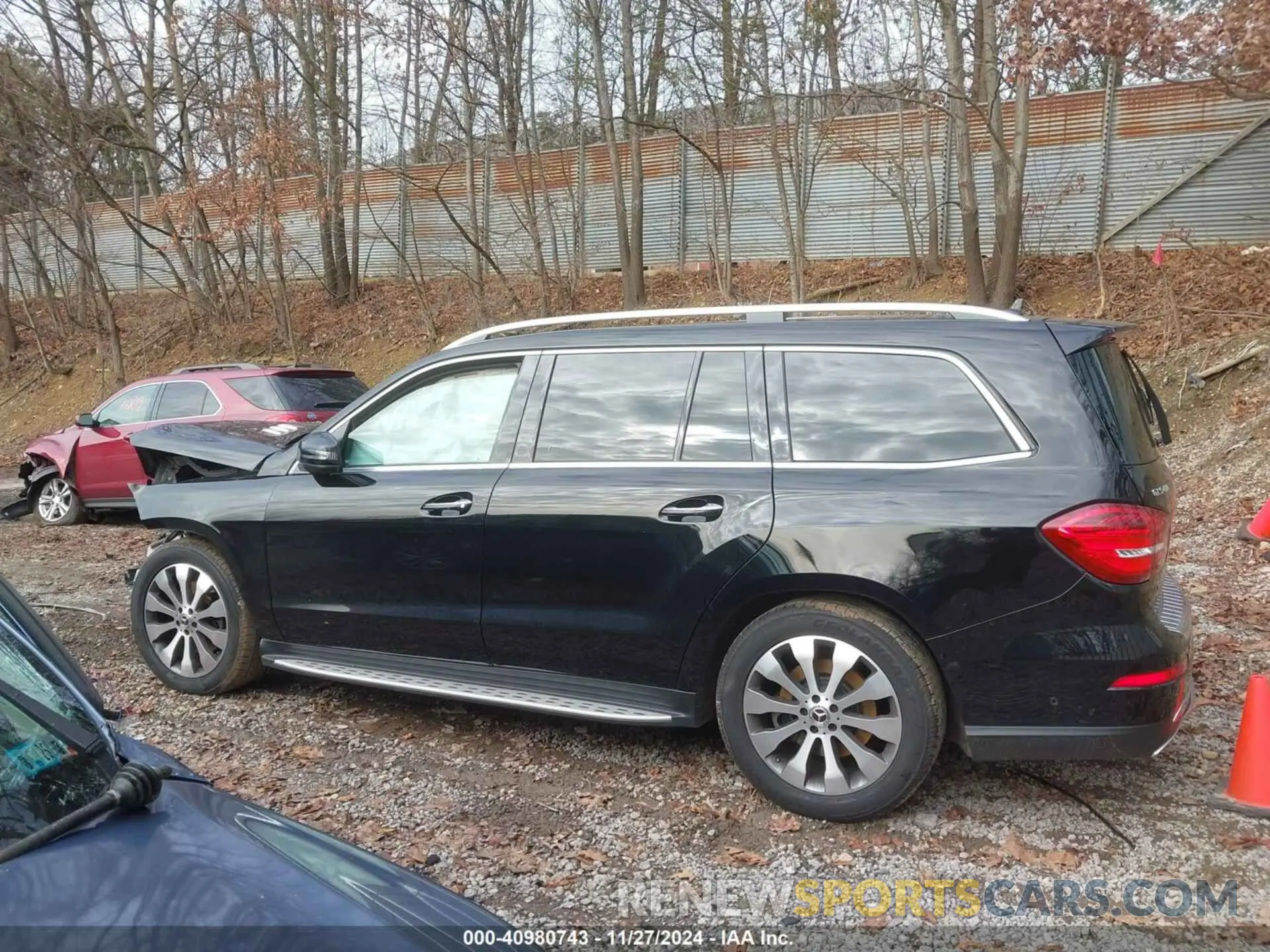 15 fotografías del automóvil dañado 4JGDF6EE1KB225991 MERCEDES-BENZ GLS 450 2019