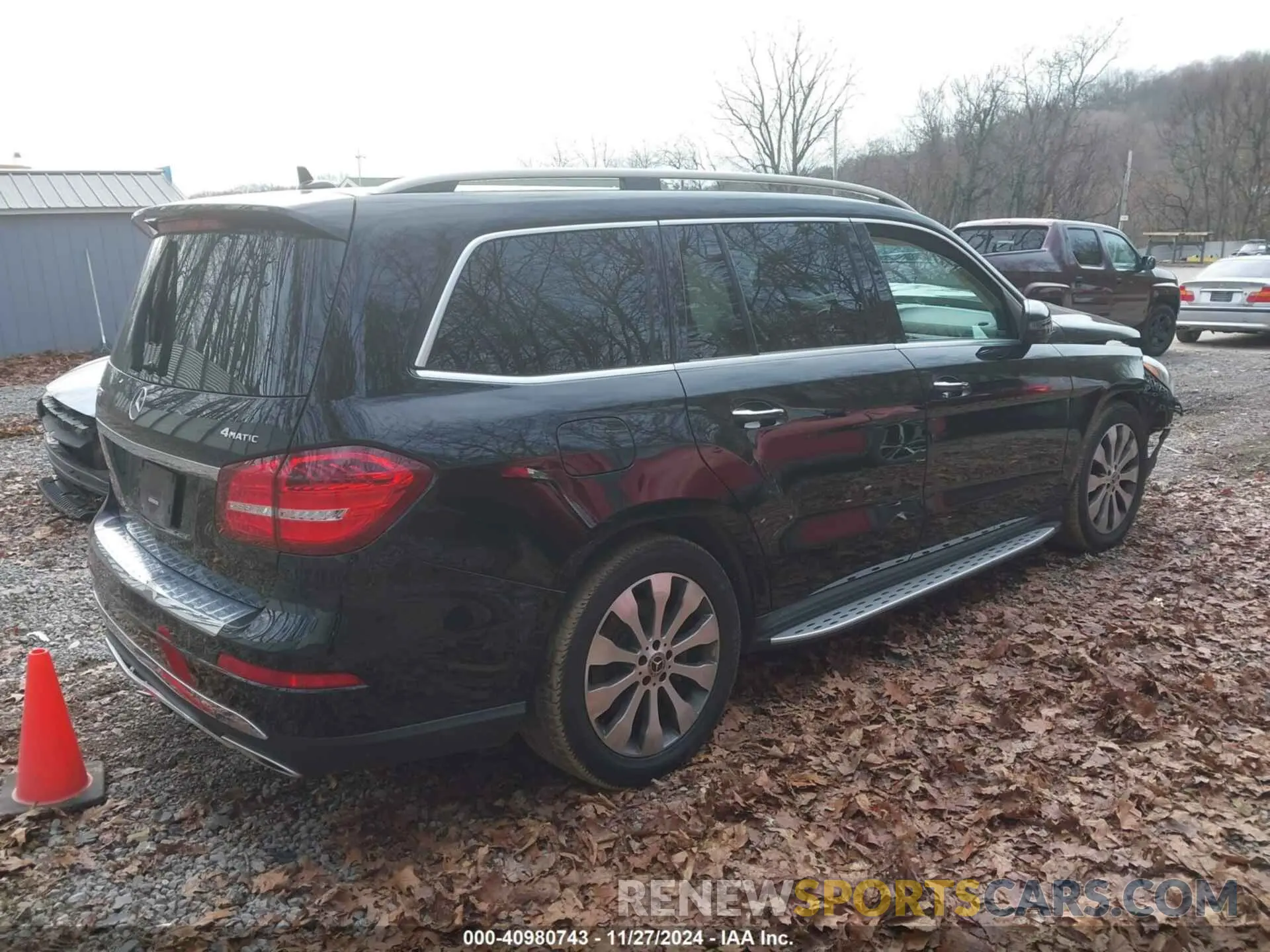 4 fotografías del automóvil dañado 4JGDF6EE1KB225991 MERCEDES-BENZ GLS 450 2019