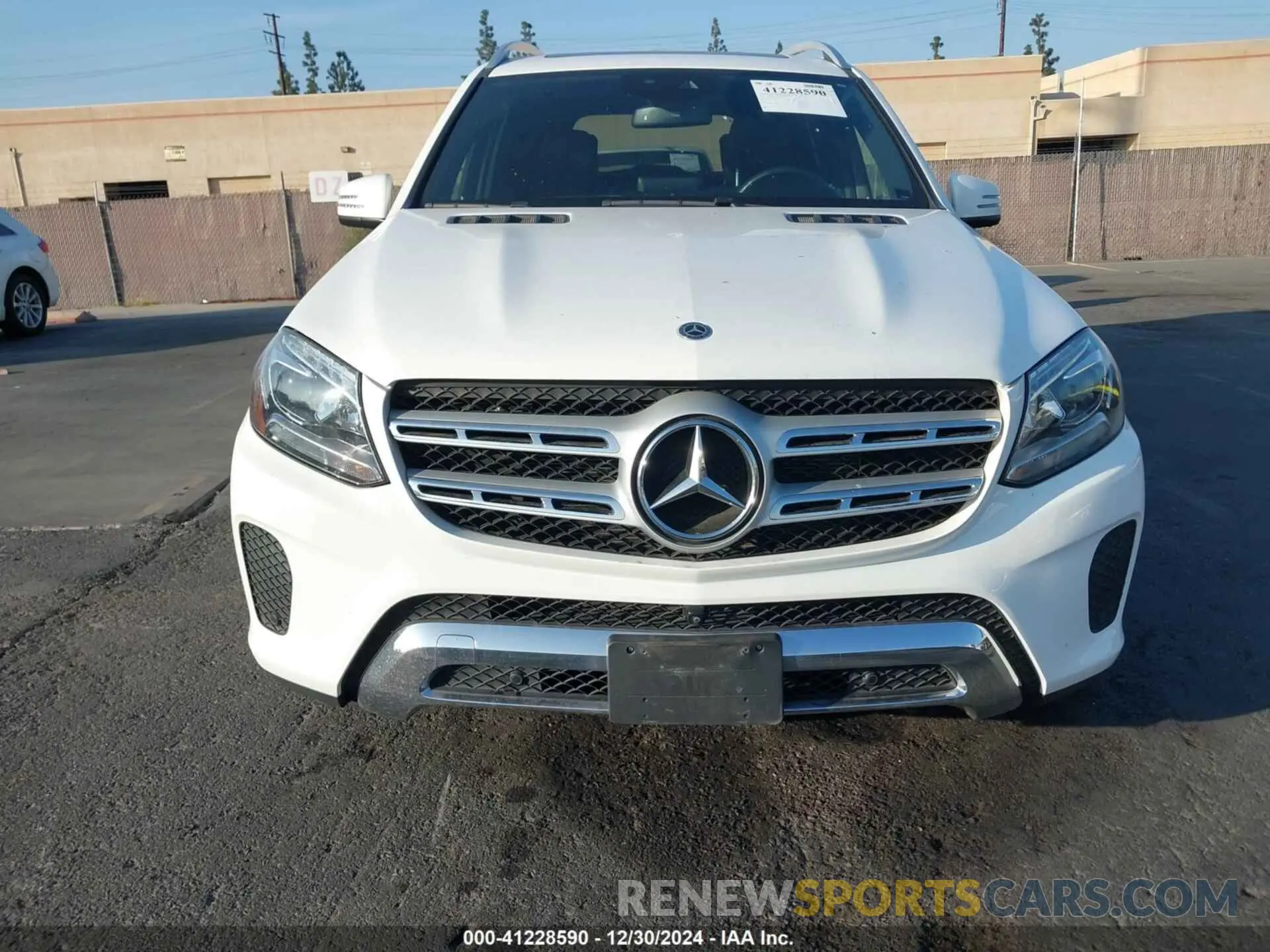 12 fotografías del automóvil dañado 4JGDF6EE1KB232343 MERCEDES-BENZ GLS 450 2019