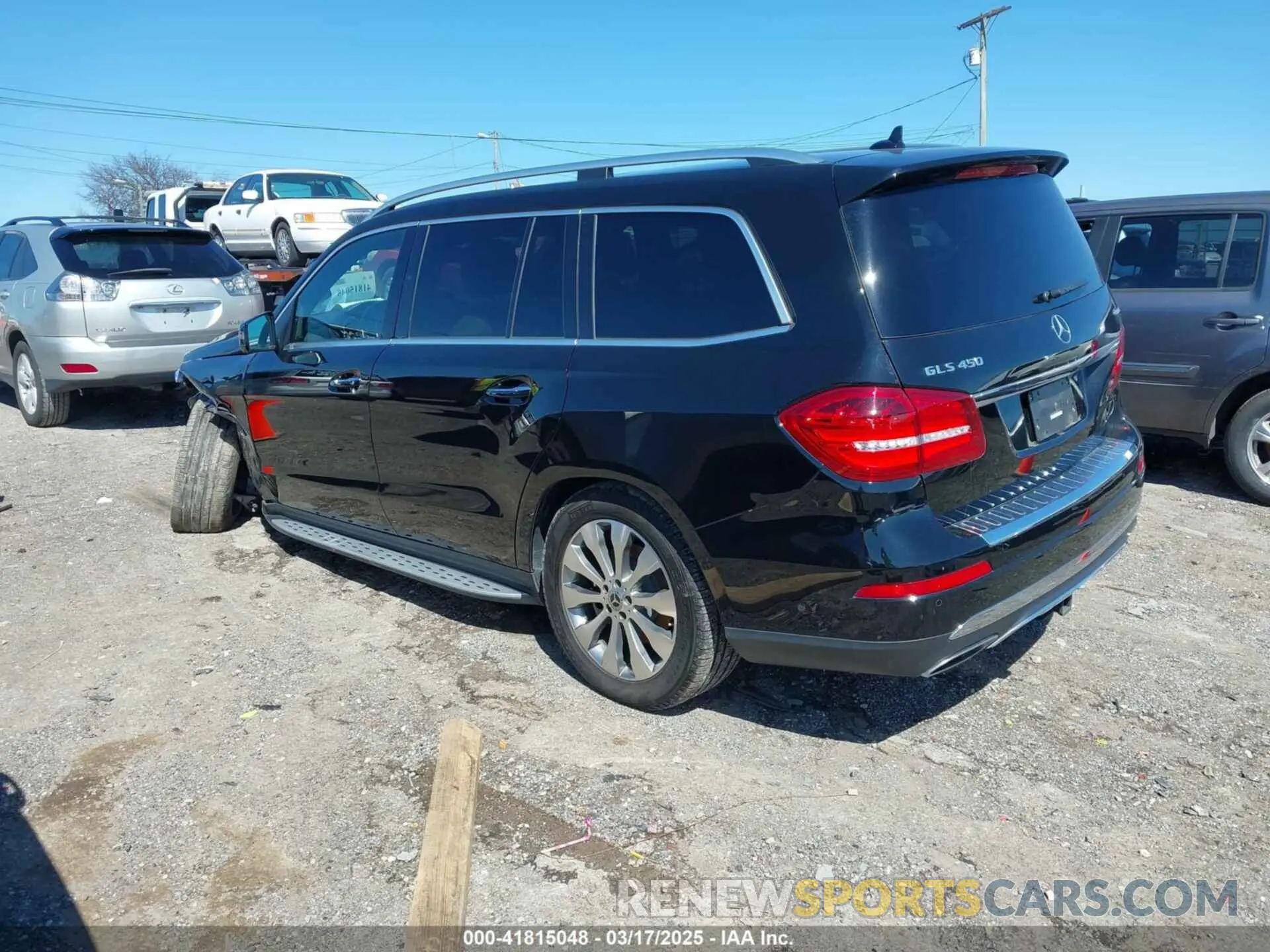 14 fotografías del automóvil dañado 4JGDF6EE2KB210870 MERCEDES-BENZ GLS 450 2019