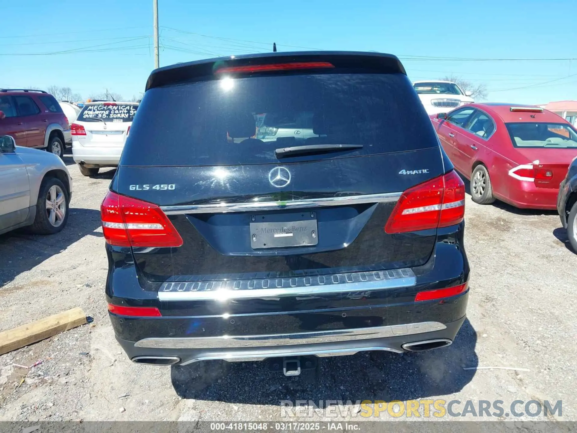 16 fotografías del automóvil dañado 4JGDF6EE2KB210870 MERCEDES-BENZ GLS 450 2019