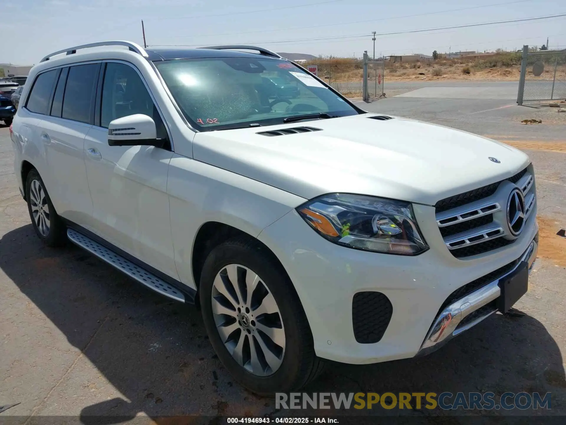 1 fotografías del automóvil dañado 4JGDF6EE3KB224583 MERCEDES-BENZ GLS 450 2019