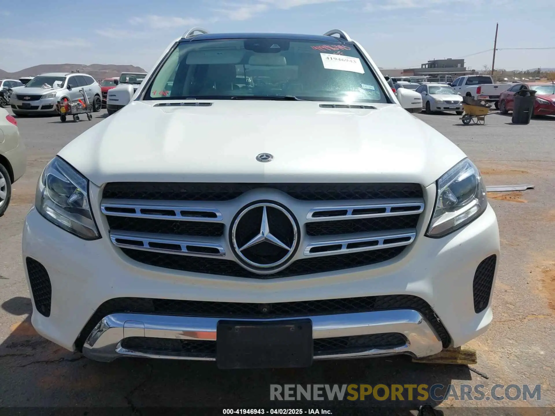 12 fotografías del automóvil dañado 4JGDF6EE3KB224583 MERCEDES-BENZ GLS 450 2019