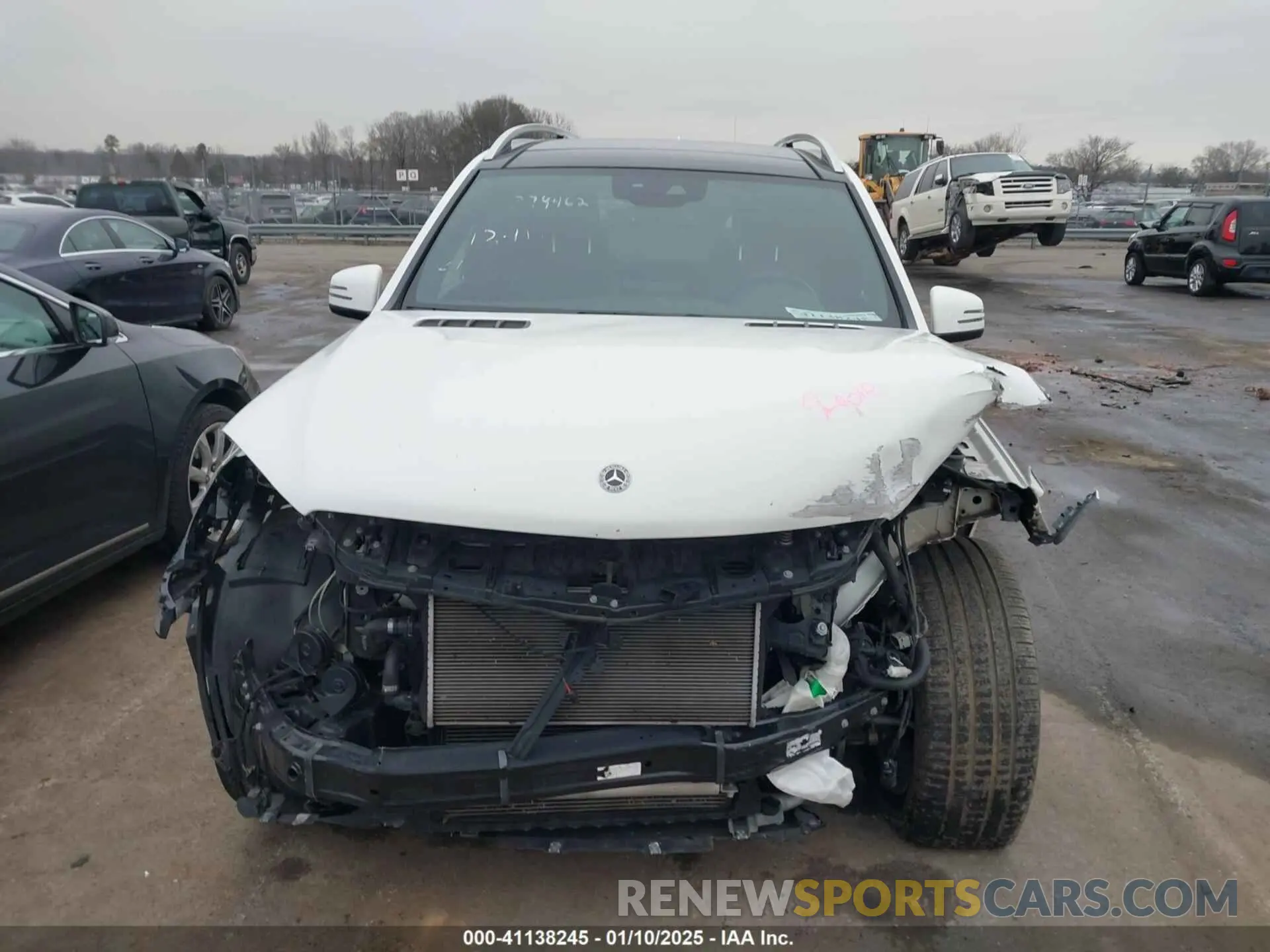 13 fotografías del automóvil dañado 4JGDF6EE3KB224678 MERCEDES-BENZ GLS 450 2019