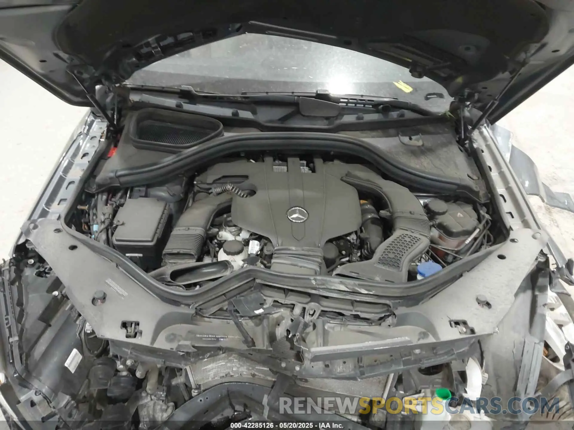10 fotografías del automóvil dañado 4JGDF6EE4KB228206 MERCEDES-BENZ GLS 450 2019