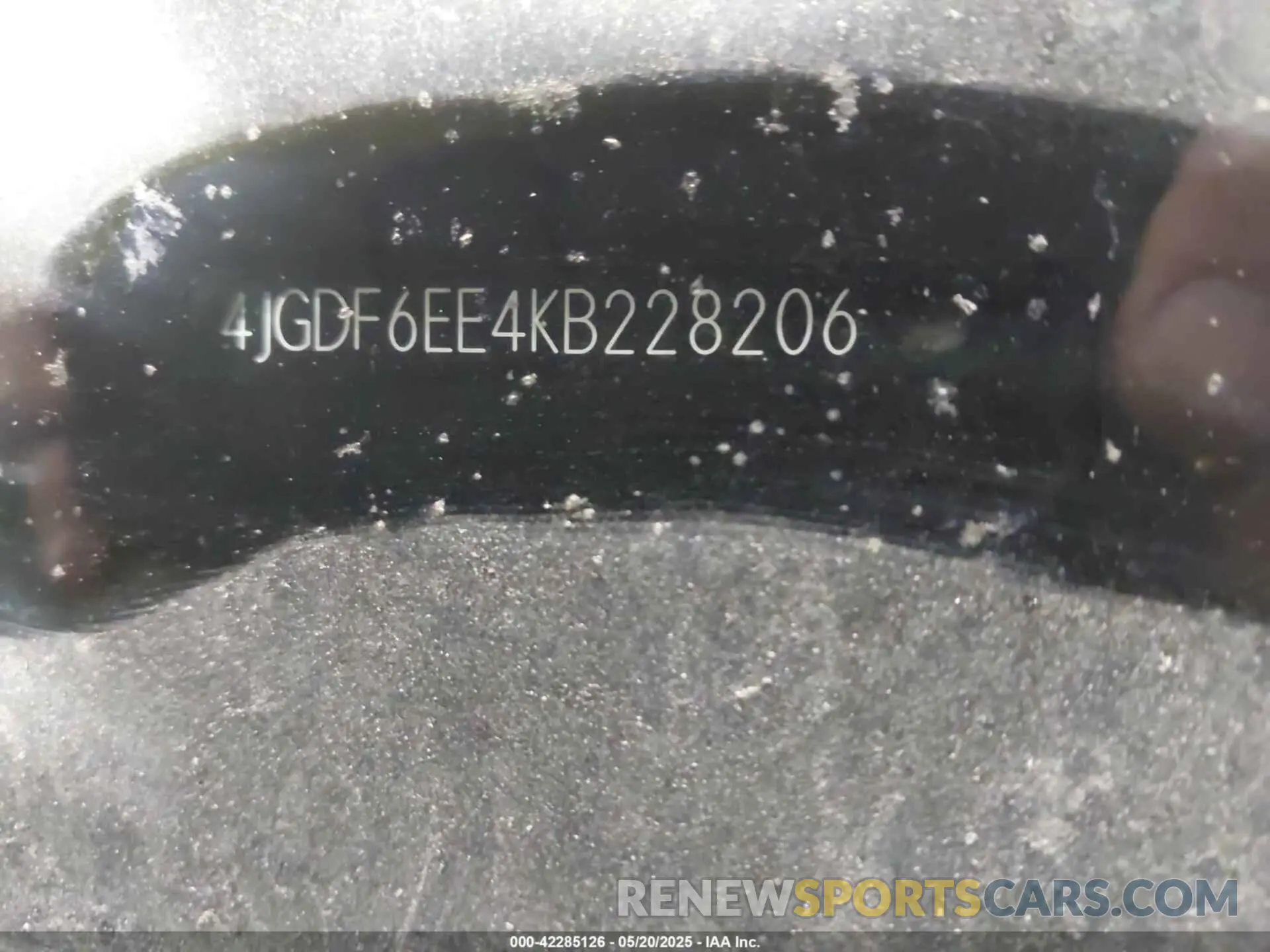 9 fotografías del automóvil dañado 4JGDF6EE4KB228206 MERCEDES-BENZ GLS 450 2019