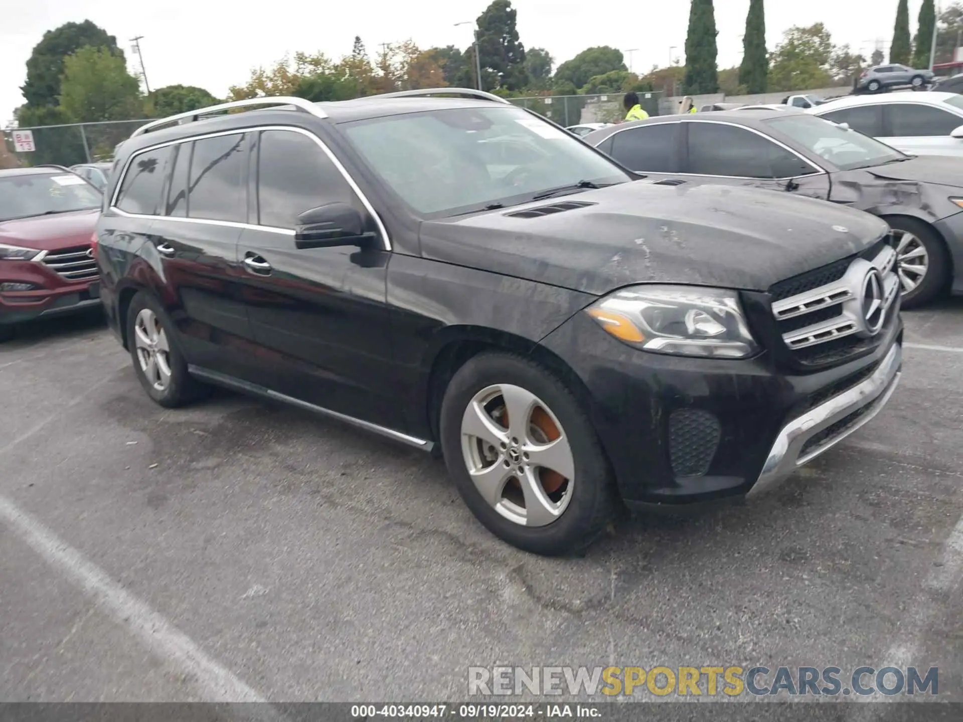 1 fotografías del automóvil dañado 4JGDF6EE4KB581352 MERCEDES-BENZ GLS 450 2019