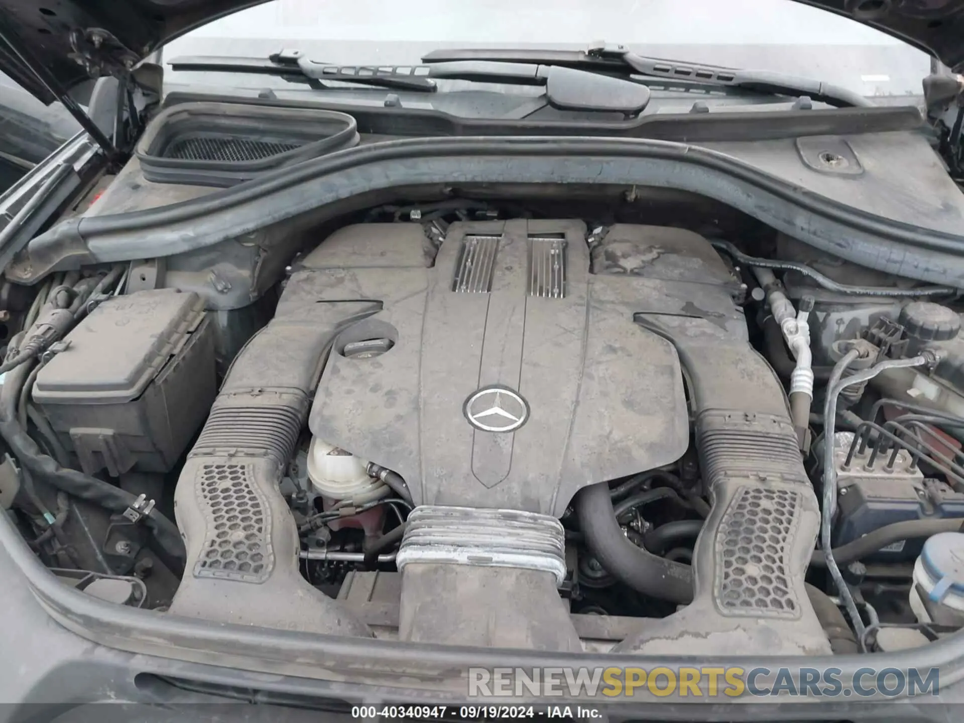 10 fotografías del automóvil dañado 4JGDF6EE4KB581352 MERCEDES-BENZ GLS 450 2019