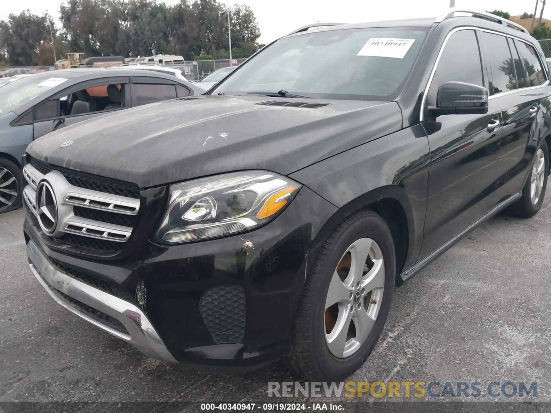 6 fotografías del automóvil dañado 4JGDF6EE4KB581352 MERCEDES-BENZ GLS 450 2019